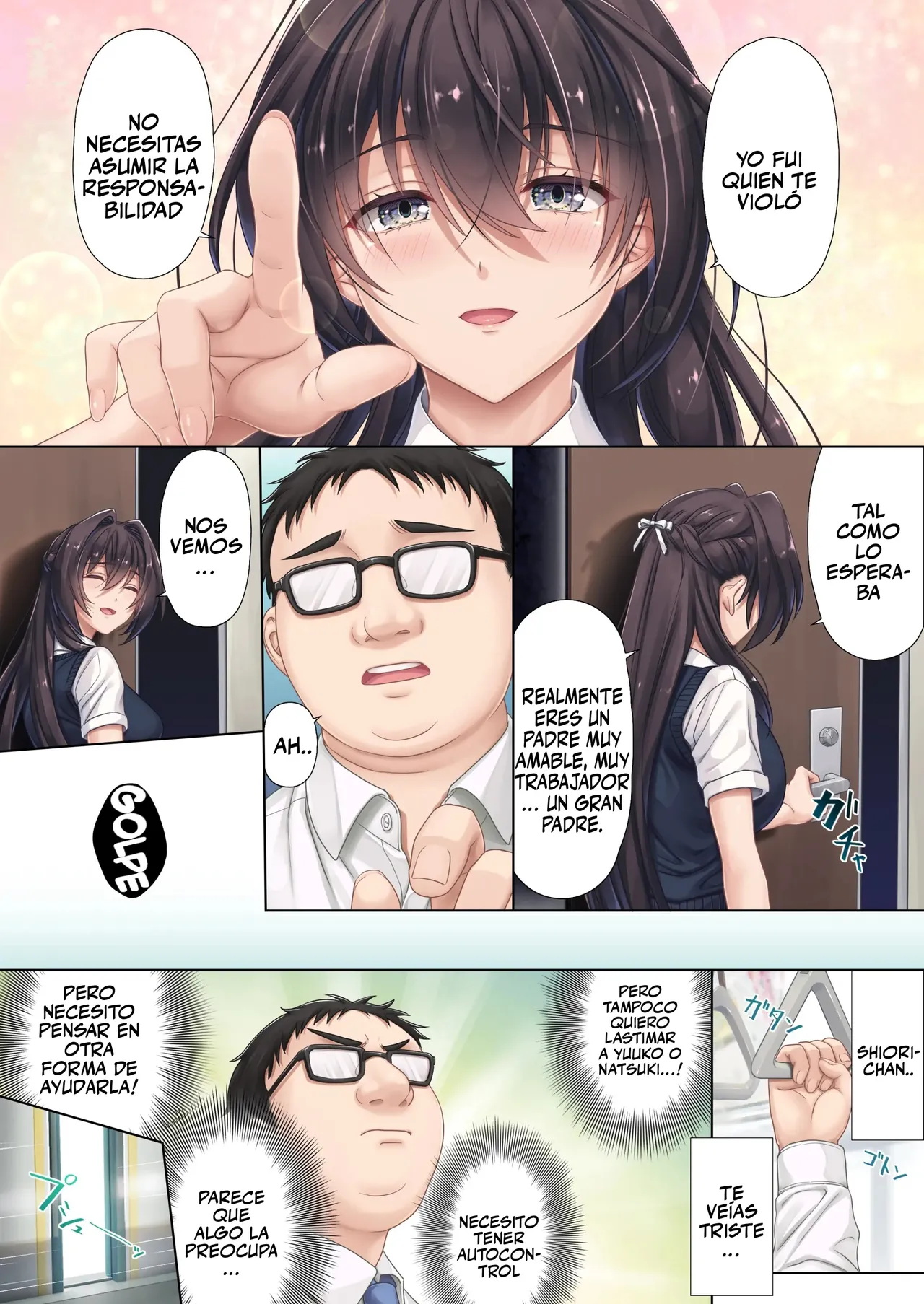 [Airy Socks (Mafuyu HEMP)] Musume no Class no Iinchou wa Papa ga Hoshii Rashii｜La Presidenta de Clase de Mi Hija Quiere un Papá [Spanish] [Dulx Traduccion] image number 57