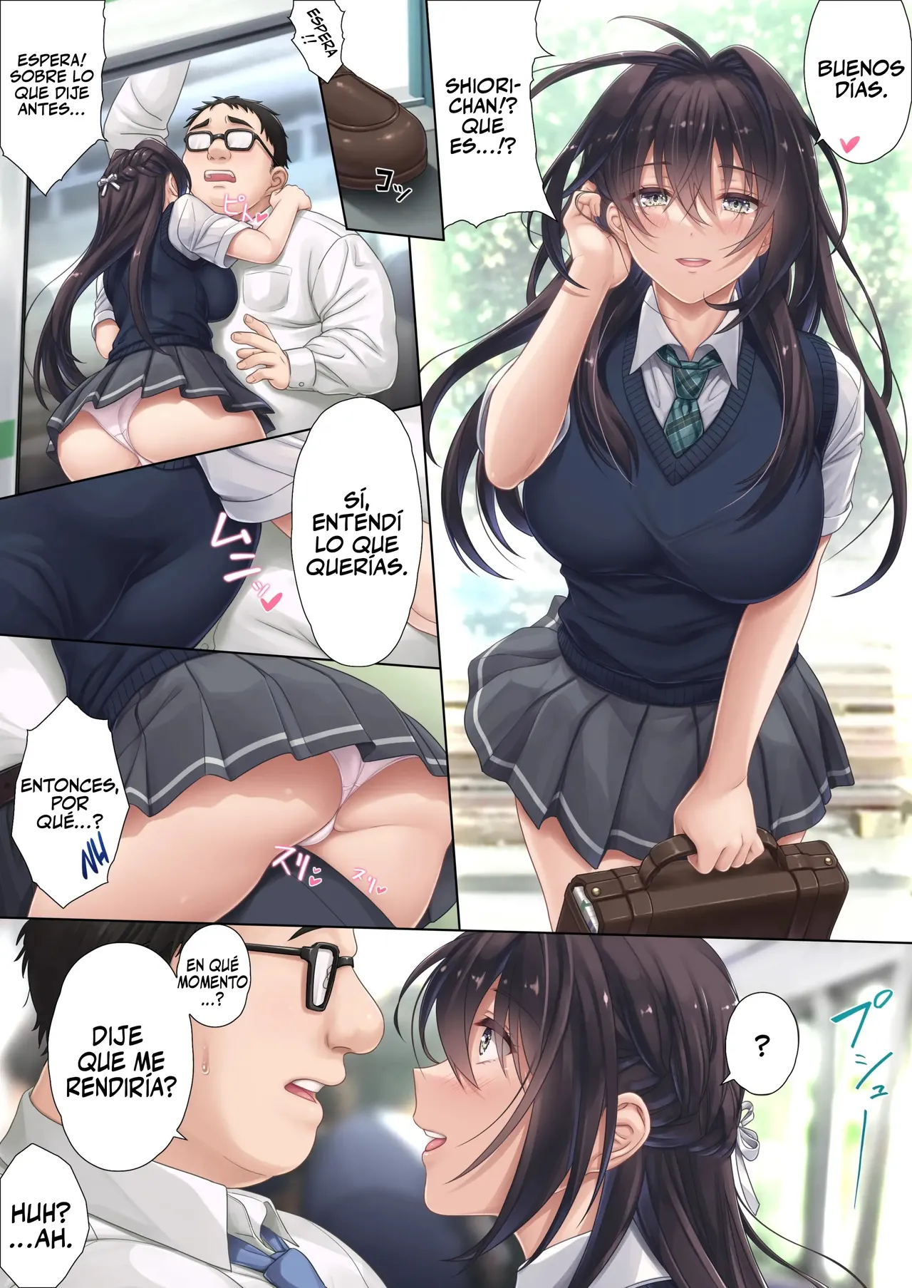 [Airy Socks (Mafuyu HEMP)] Musume no Class no Iinchou wa Papa ga Hoshii Rashii｜La Presidenta de Clase de Mi Hija Quiere un Papá [Spanish] [Dulx Traduccion] image number 58