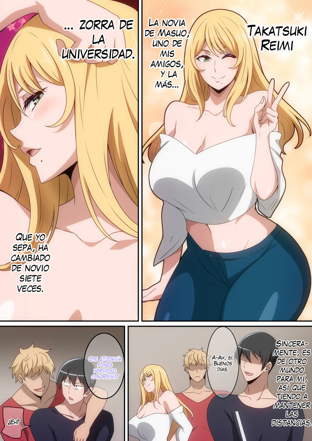 [Harahera] Share House Hakai Onna｜La Chica que Destruyó la Casa Compartida [Spanish] [K-le Traducciones] image number 3