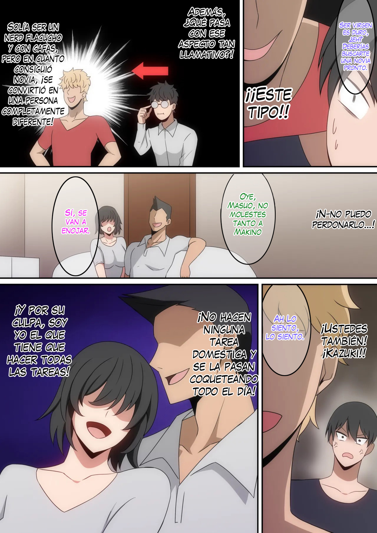 [Harahera] Share House Hakai Onna｜La Chica que Destruyó la Casa Compartida [Spanish] [K-le Traducciones] image number 4