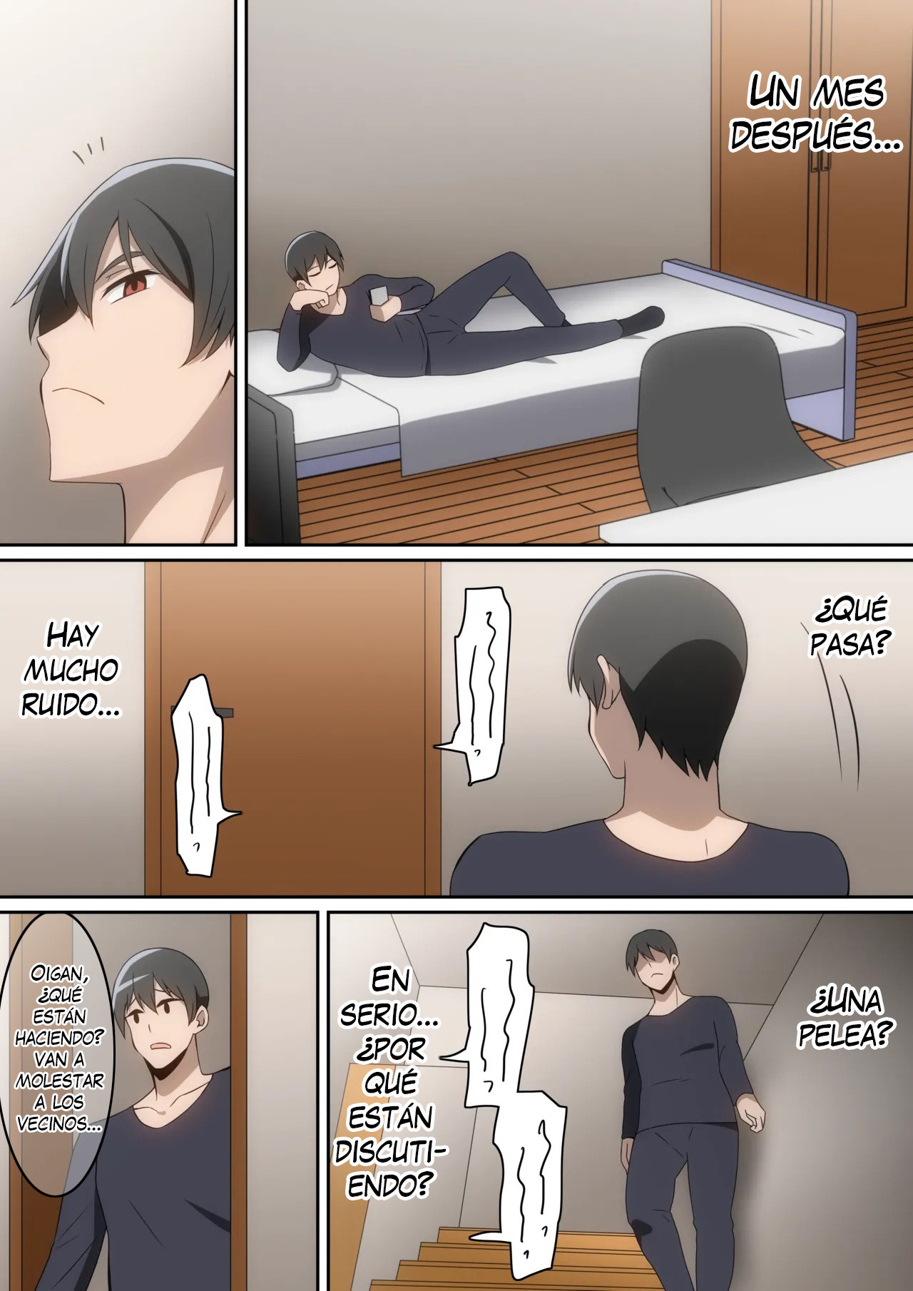 [Harahera] Share House Hakai Onna｜La Chica que Destruyó la Casa Compartida [Spanish] [K-le Traducciones] image number 6