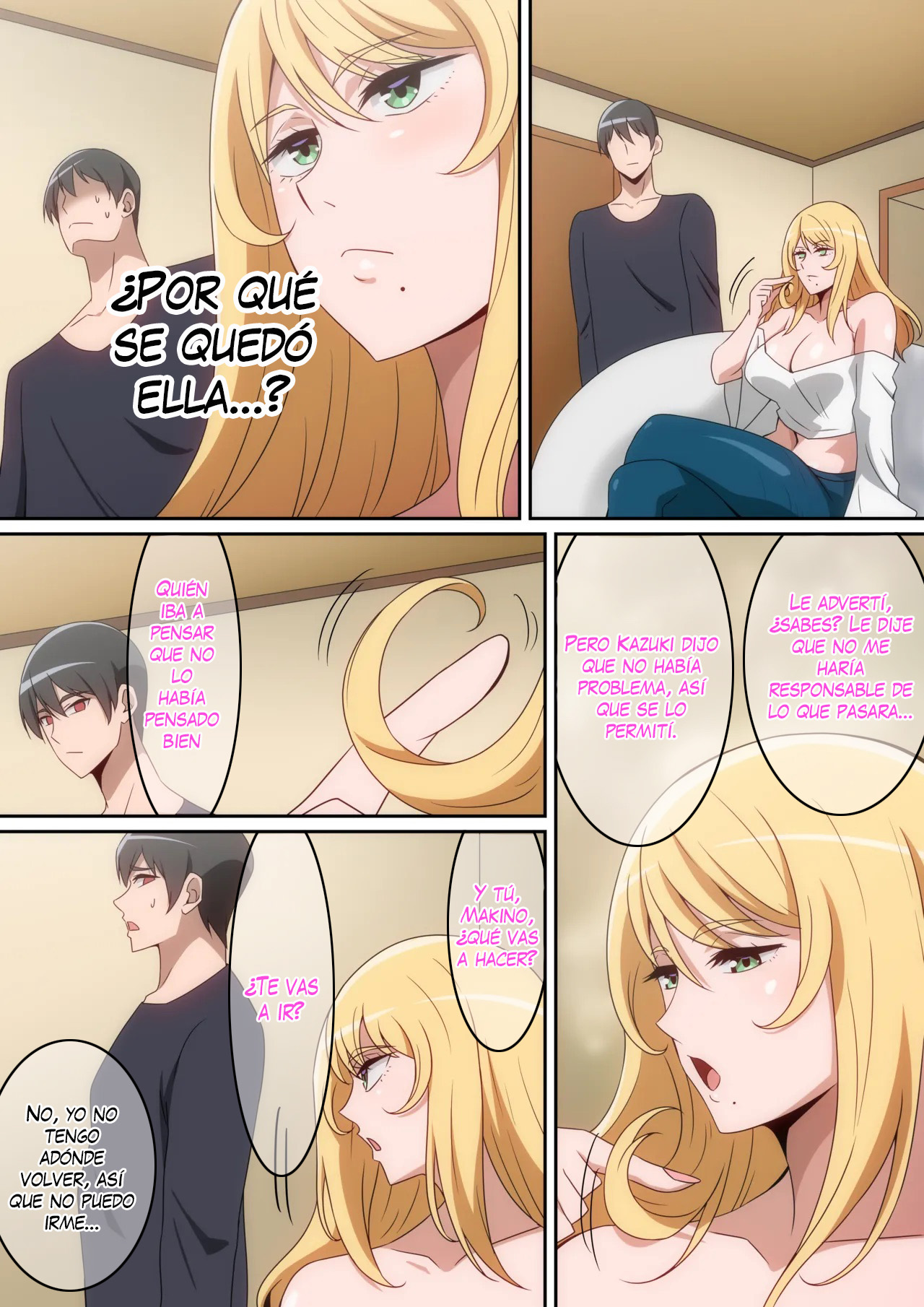 [Harahera] Share House Hakai Onna｜La Chica que Destruyó la Casa Compartida [Spanish] [K-le Traducciones] image number 9