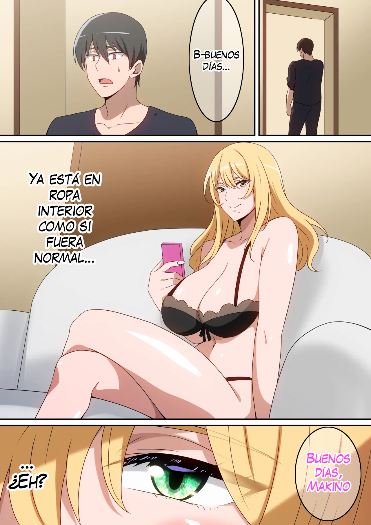 [Harahera] Share House Hakai Onna｜La Chica que Destruyó la Casa Compartida [Spanish] [K-le Traducciones] image number 15