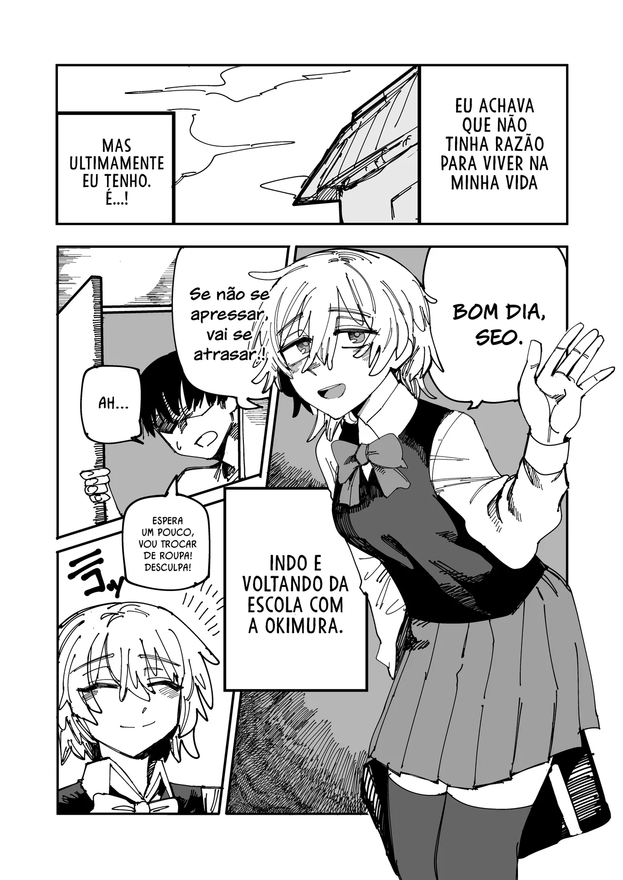 Okimura-san wa Tsugou yoku Tsukawa retai | Okimura quer ser rodada 이미지 번호 1