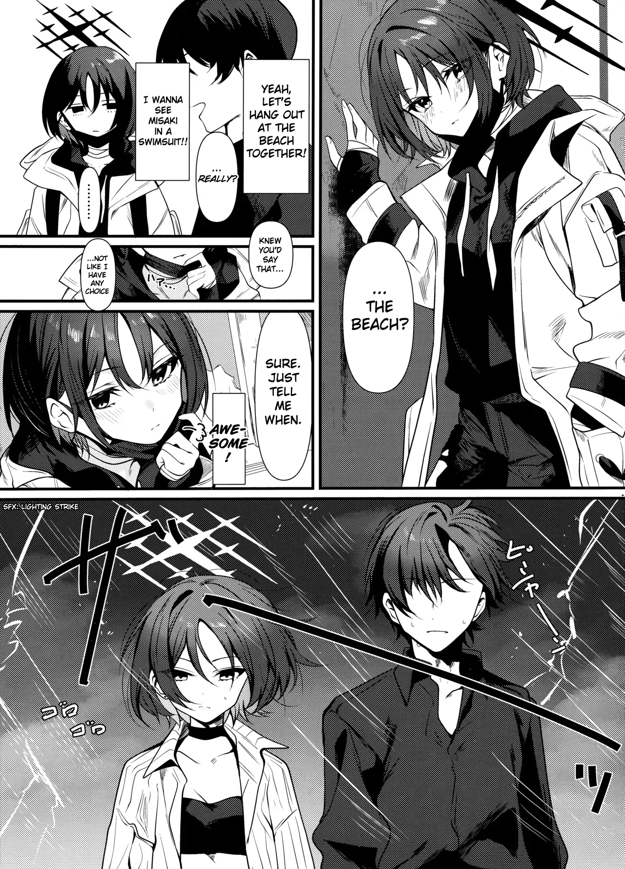 (C106) [One and Only (Tonomiya)] Misaki to Ecchi suru dake | I Want To Have Sex With Misaki (Blue Archive)[English][MTL] 画像番号 2