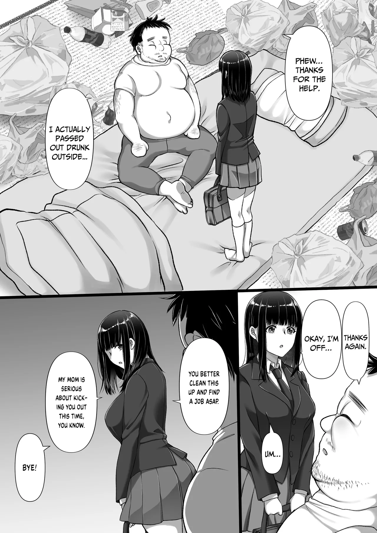 A curious maiden and  a broken man [English] [Gagak_Ireng] (rewrite) image number 9