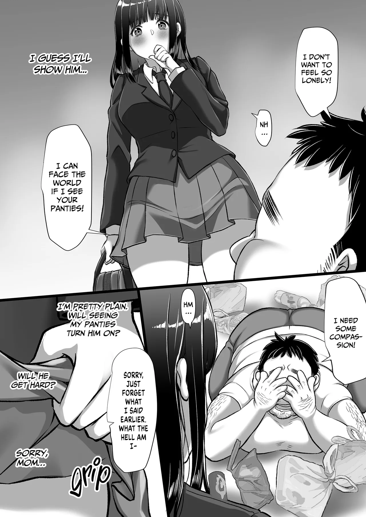 A curious maiden and  a broken man [English] [Gagak_Ireng] (rewrite) image number 12