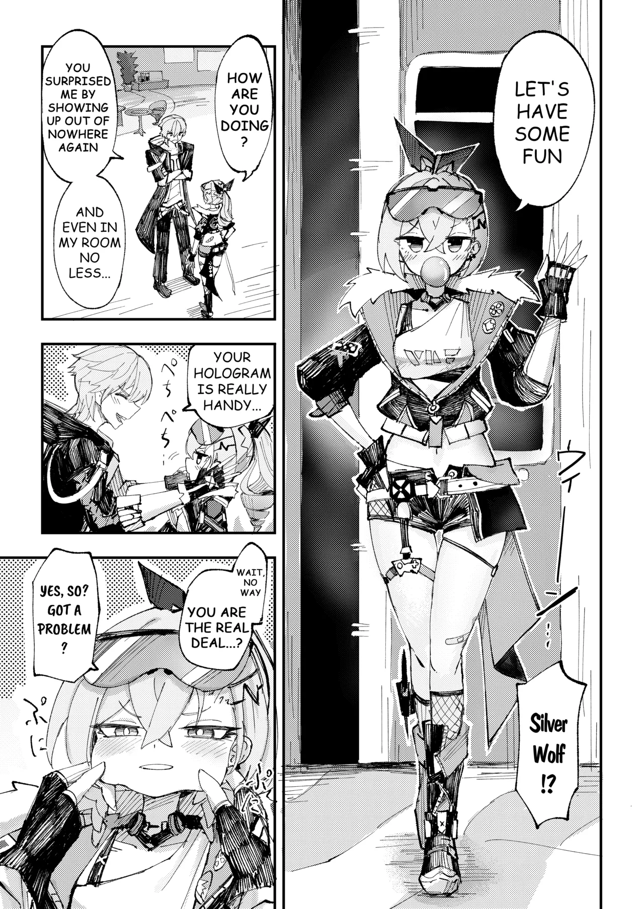 [Rosaku Koubou (Rosaku)] Koukishin wa Trailblazer no Heya de | Trailblazing in the Trailblazer's room (Honkai: Star Rail) [English] [Digital] image number 2