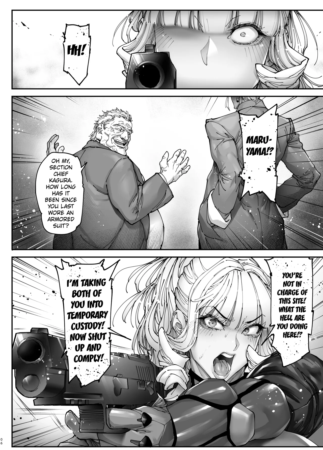 Kocho Kocho Koukou (Bonten)] Nyuujoku no Ori ~Hitozuma Sousakan Atsuko~Gaiden [Digital] [English] [Kuraudo] 图片编号 5