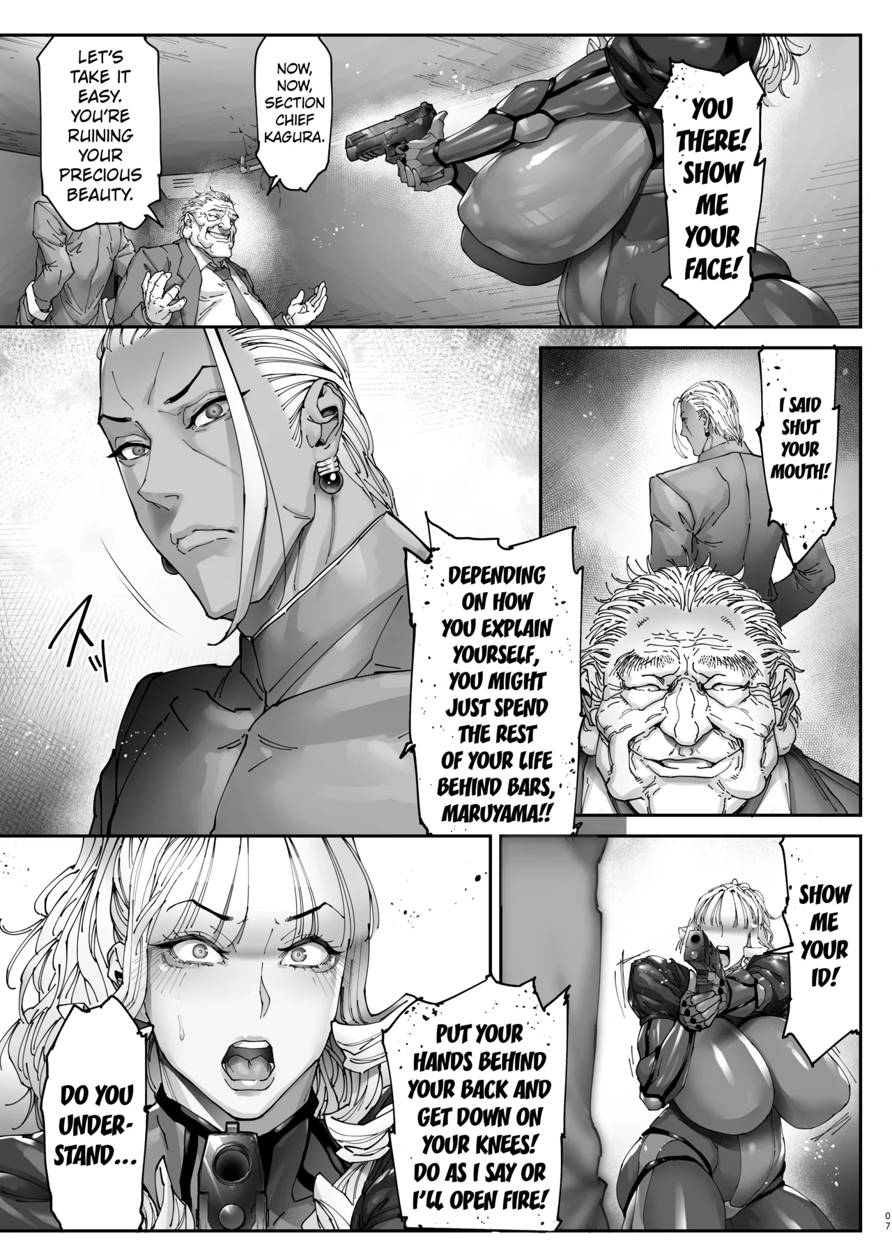 Kocho Kocho Koukou (Bonten)] Nyuujoku no Ori ~Hitozuma Sousakan Atsuko~Gaiden [Digital] [English] [Kuraudo] 图片编号 6