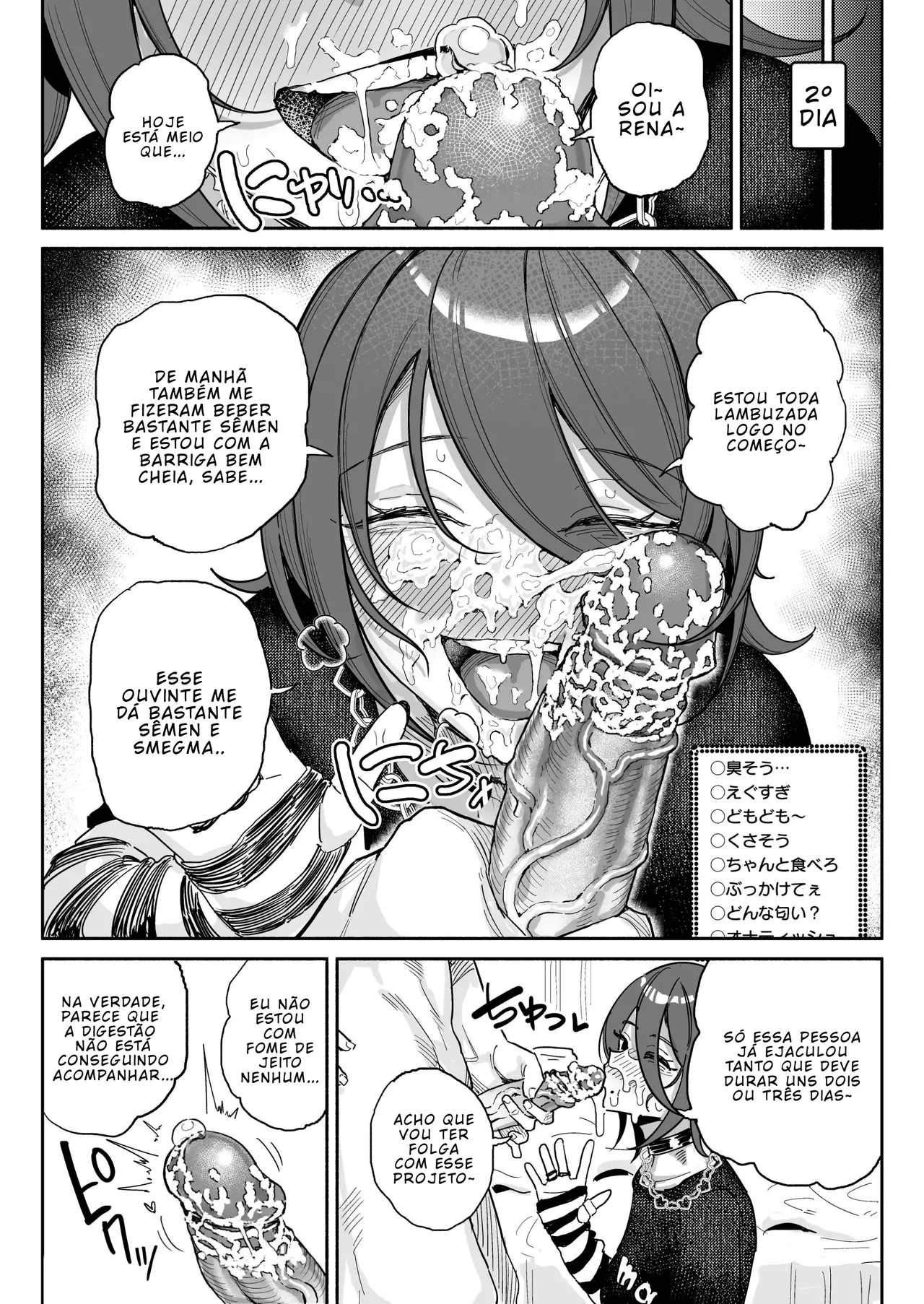 [Yuuki Fuumi] Streamer do Tipo Cheiradora de Pau  - Uma Semana Vivendo de Smegma e Sêmen [Portuguese-BR] [BLACKSUB] numero di immagine  7