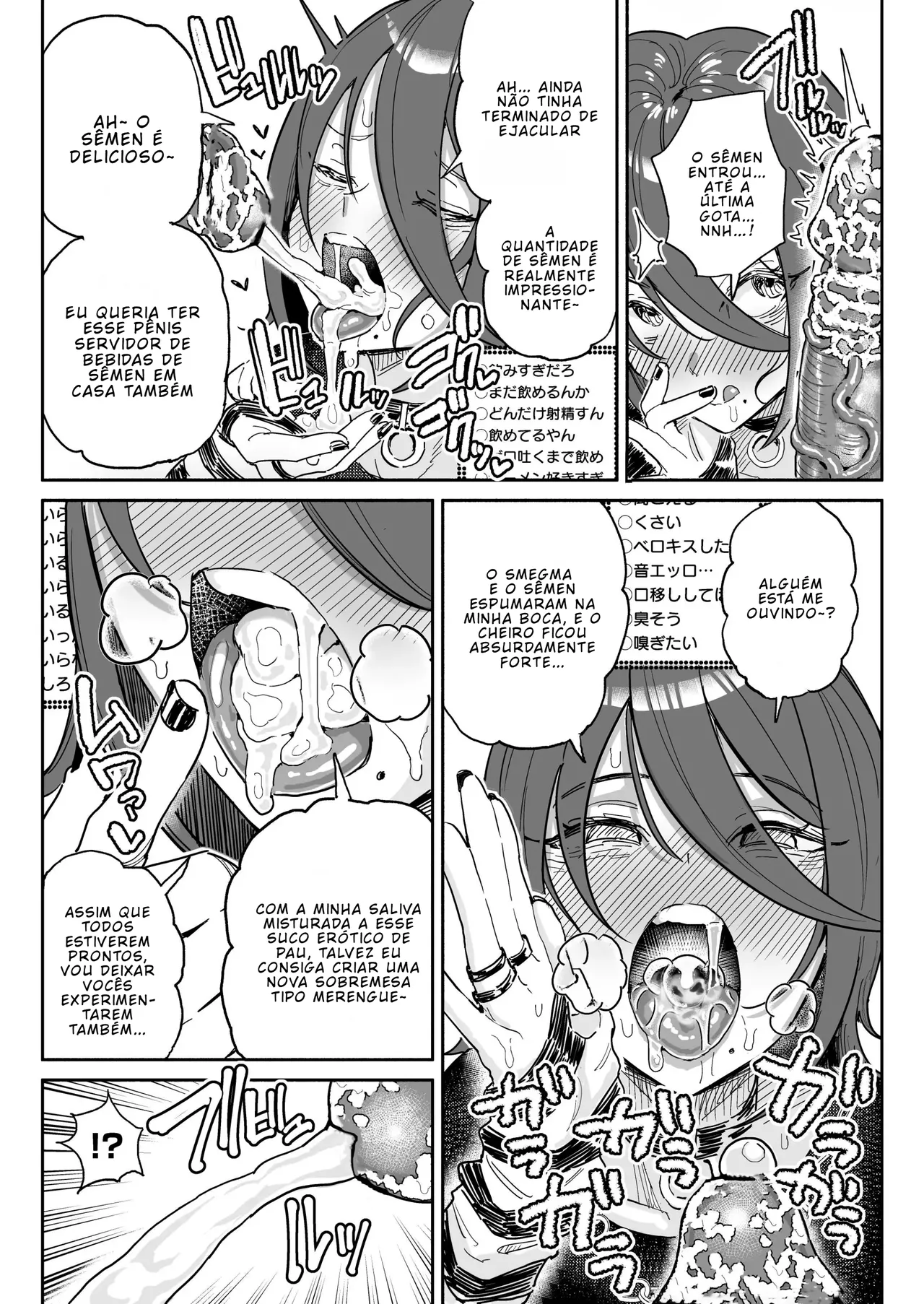 [Yuuki Fuumi] Streamer do Tipo Cheiradora de Pau  - Uma Semana Vivendo de Smegma e Sêmen [Portuguese-BR] [BLACKSUB] numero di immagine  9