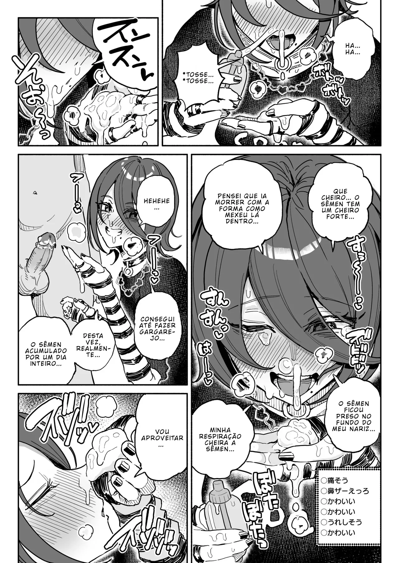 [Yuuki Fuumi] Streamer do Tipo Cheiradora de Pau  - Uma Semana Vivendo de Smegma e Sêmen [Portuguese-BR] [BLACKSUB] numero di immagine  13