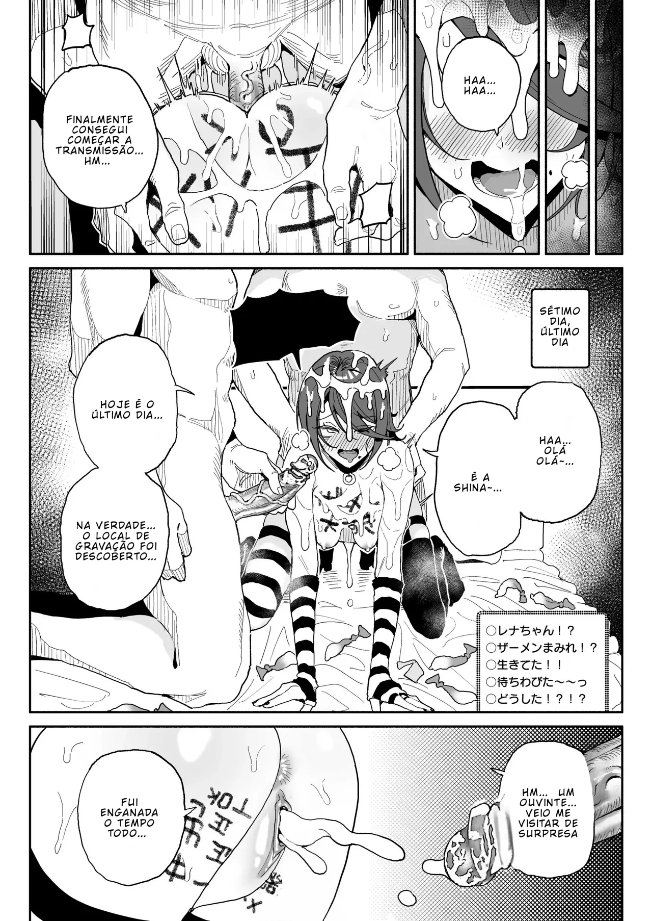 [Yuuki Fuumi] Streamer do Tipo Cheiradora de Pau  - Uma Semana Vivendo de Smegma e Sêmen [Portuguese-BR] [BLACKSUB] numero di immagine  27