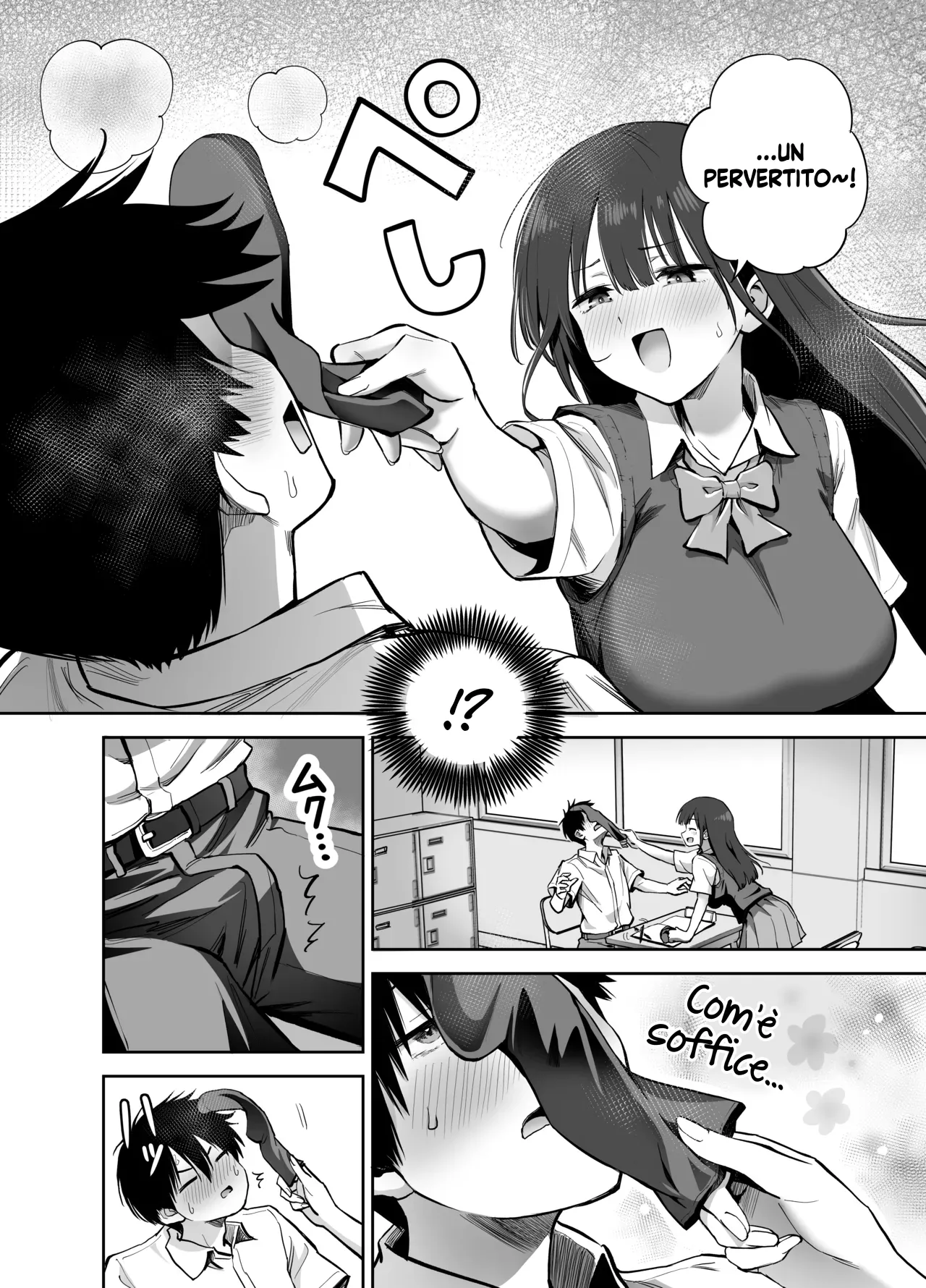 [Honshiro Nikori] Watashi no Kutsushita de Shikotteru nara Sono Ochinpo de Asonde mo Ii yo ne? | Se ti fai le seghe sui miei calzini, allora suppongo che io me la posso spassare col tuo cazzo, giusto? [Italian] [Hentai Fantasy] image number 8