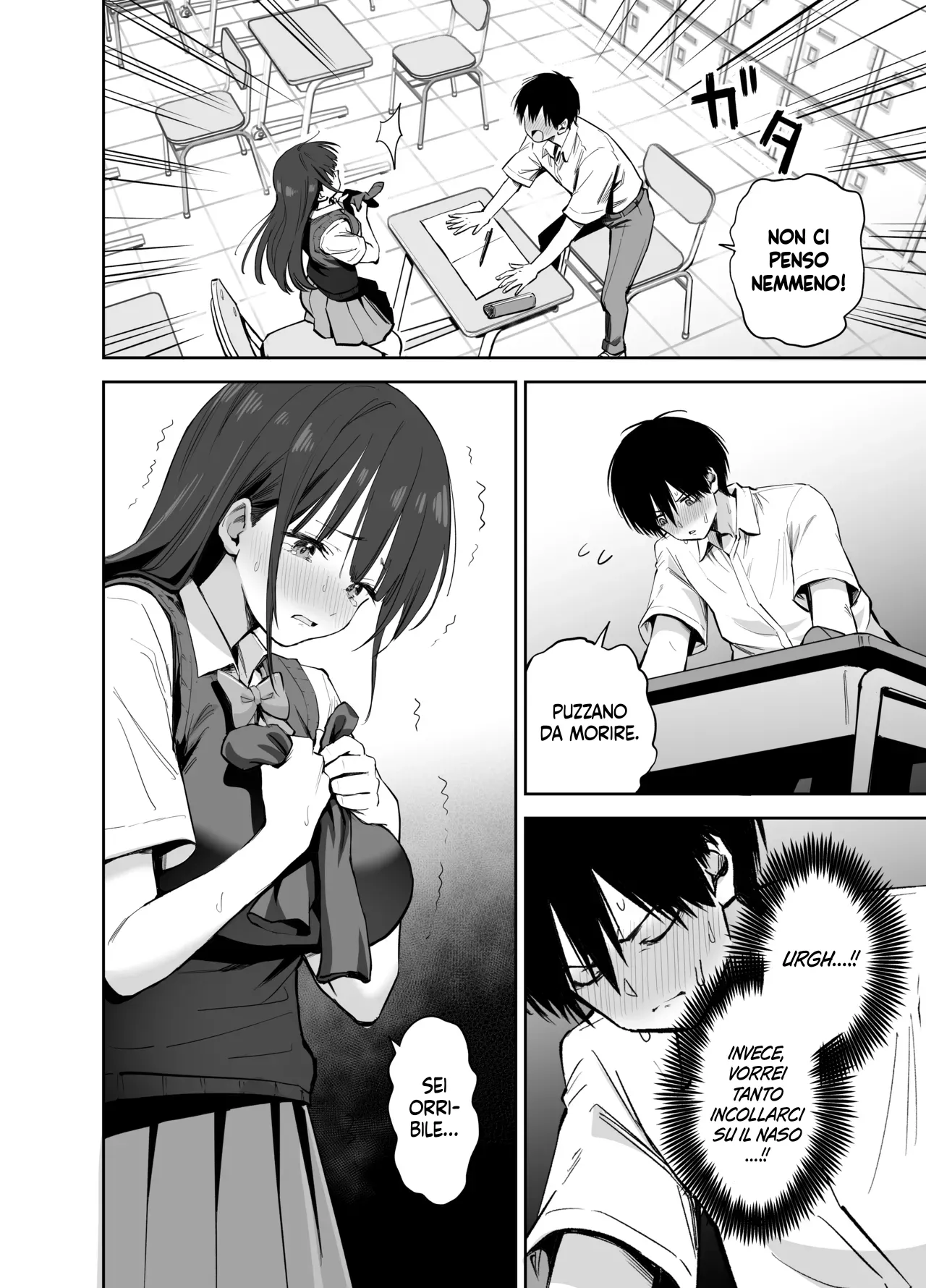 [Honshiro Nikori] Watashi no Kutsushita de Shikotteru nara Sono Ochinpo de Asonde mo Ii yo ne? | Se ti fai le seghe sui miei calzini, allora suppongo che io me la posso spassare col tuo cazzo, giusto? [Italian] [Hentai Fantasy] image number 10