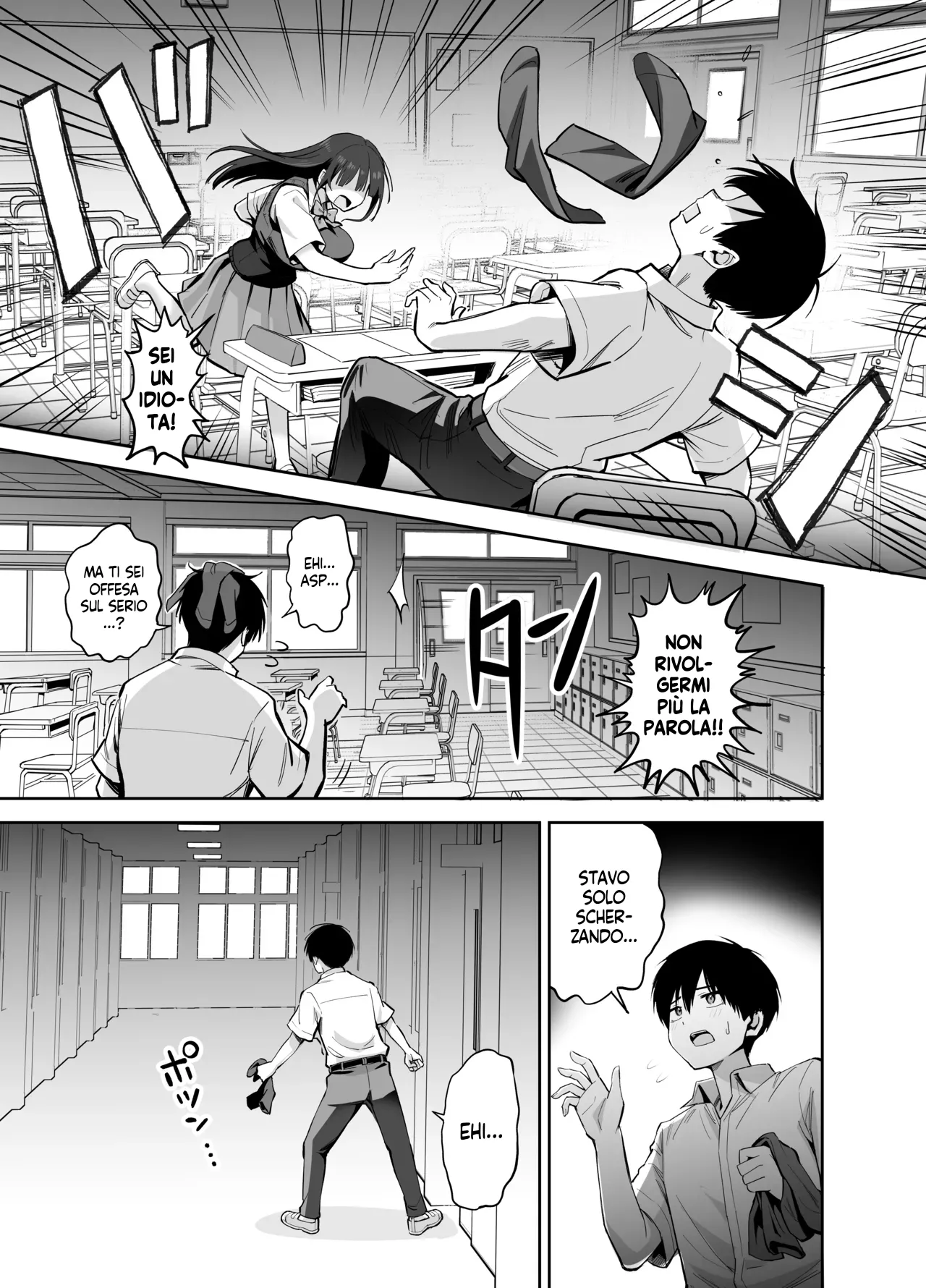 [Honshiro Nikori] Watashi no Kutsushita de Shikotteru nara Sono Ochinpo de Asonde mo Ii yo ne? | Se ti fai le seghe sui miei calzini, allora suppongo che io me la posso spassare col tuo cazzo, giusto? [Italian] [Hentai Fantasy] image number 11