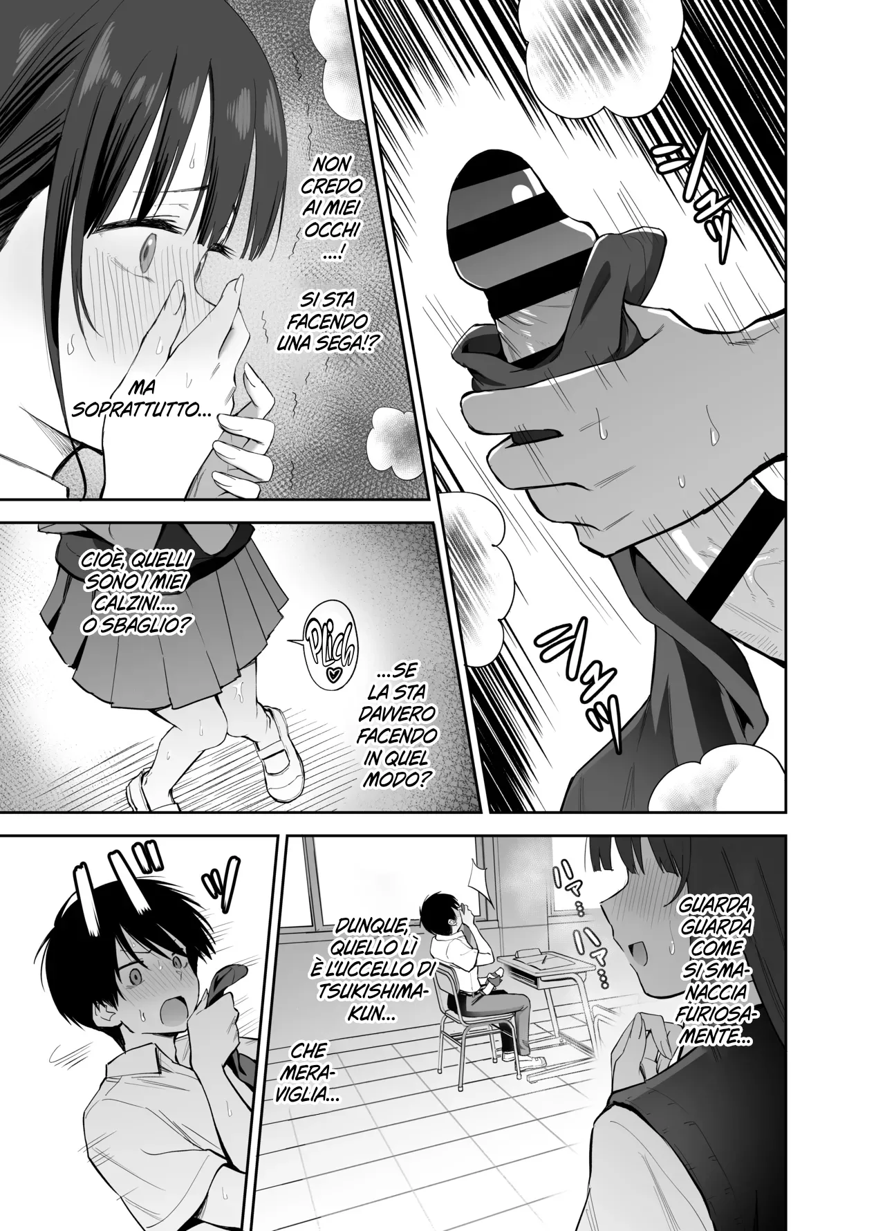 [Honshiro Nikori] Watashi no Kutsushita de Shikotteru nara Sono Ochinpo de Asonde mo Ii yo ne? | Se ti fai le seghe sui miei calzini, allora suppongo che io me la posso spassare col tuo cazzo, giusto? [Italian] [Hentai Fantasy] image number 19