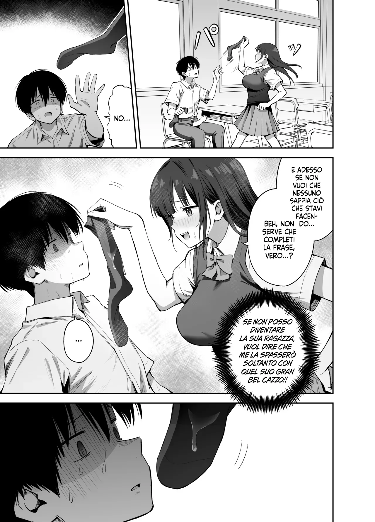 [Honshiro Nikori] Watashi no Kutsushita de Shikotteru nara Sono Ochinpo de Asonde mo Ii yo ne? | Se ti fai le seghe sui miei calzini, allora suppongo che io me la posso spassare col tuo cazzo, giusto? [Italian] [Hentai Fantasy] image number 21