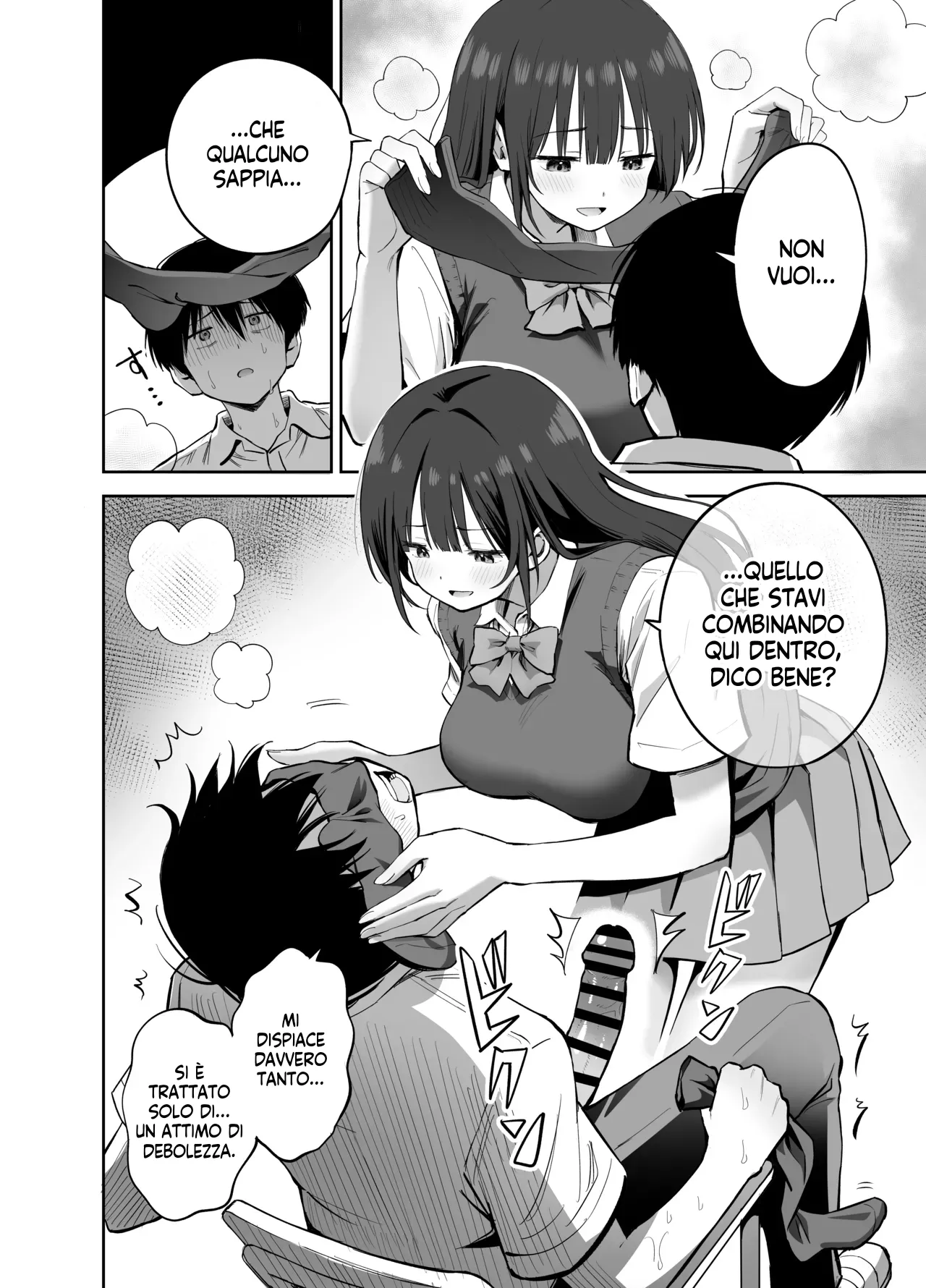 [Honshiro Nikori] Watashi no Kutsushita de Shikotteru nara Sono Ochinpo de Asonde mo Ii yo ne? | Se ti fai le seghe sui miei calzini, allora suppongo che io me la posso spassare col tuo cazzo, giusto? [Italian] [Hentai Fantasy] image number 24