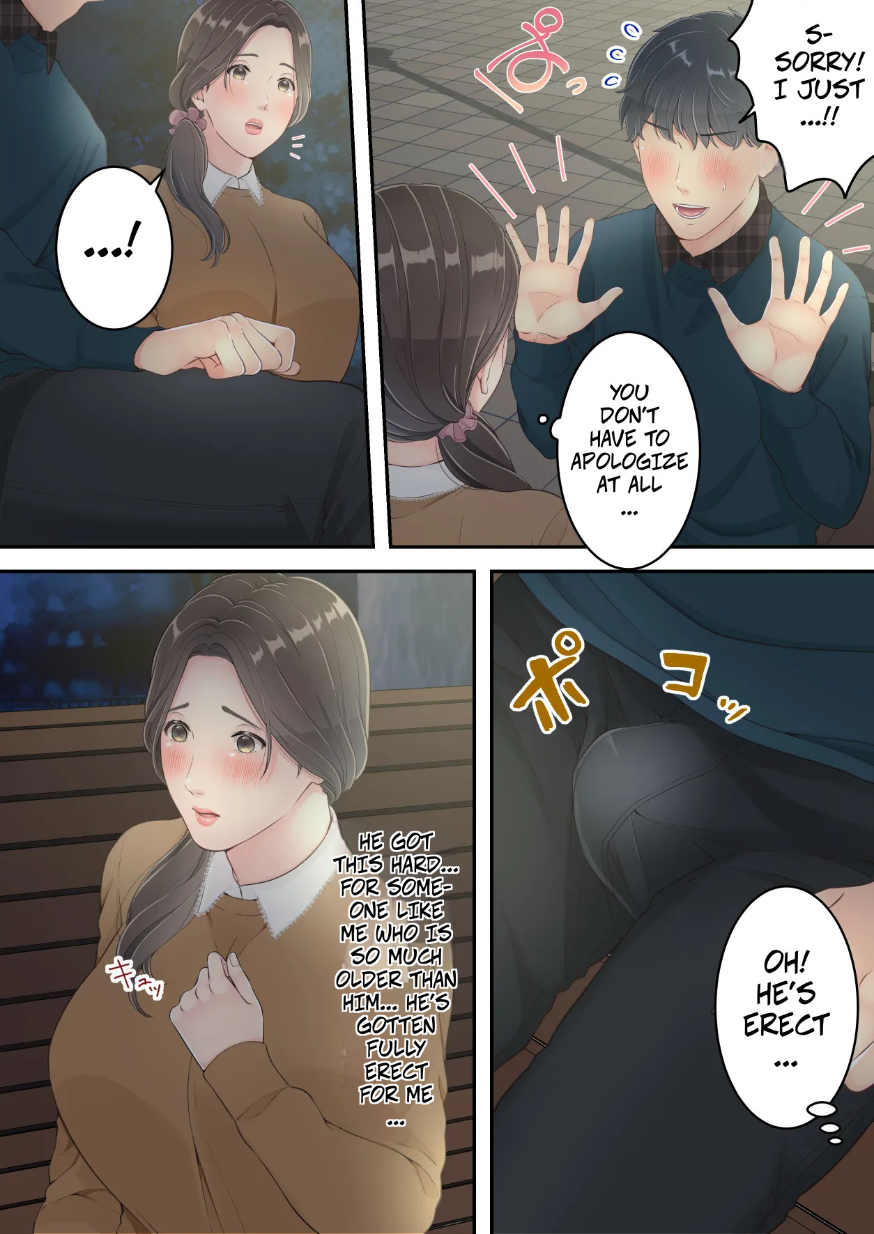 [Yuriko Club] Matomo na Okaa-san ga Musuko to Onaidoshi na Otokonoko to Amaama Furin Ryokou shichau Hanashi | A Normal Mother Goes on a Sweet Affair Trip With a Boy the Same Age as Her Son [English] image number 29