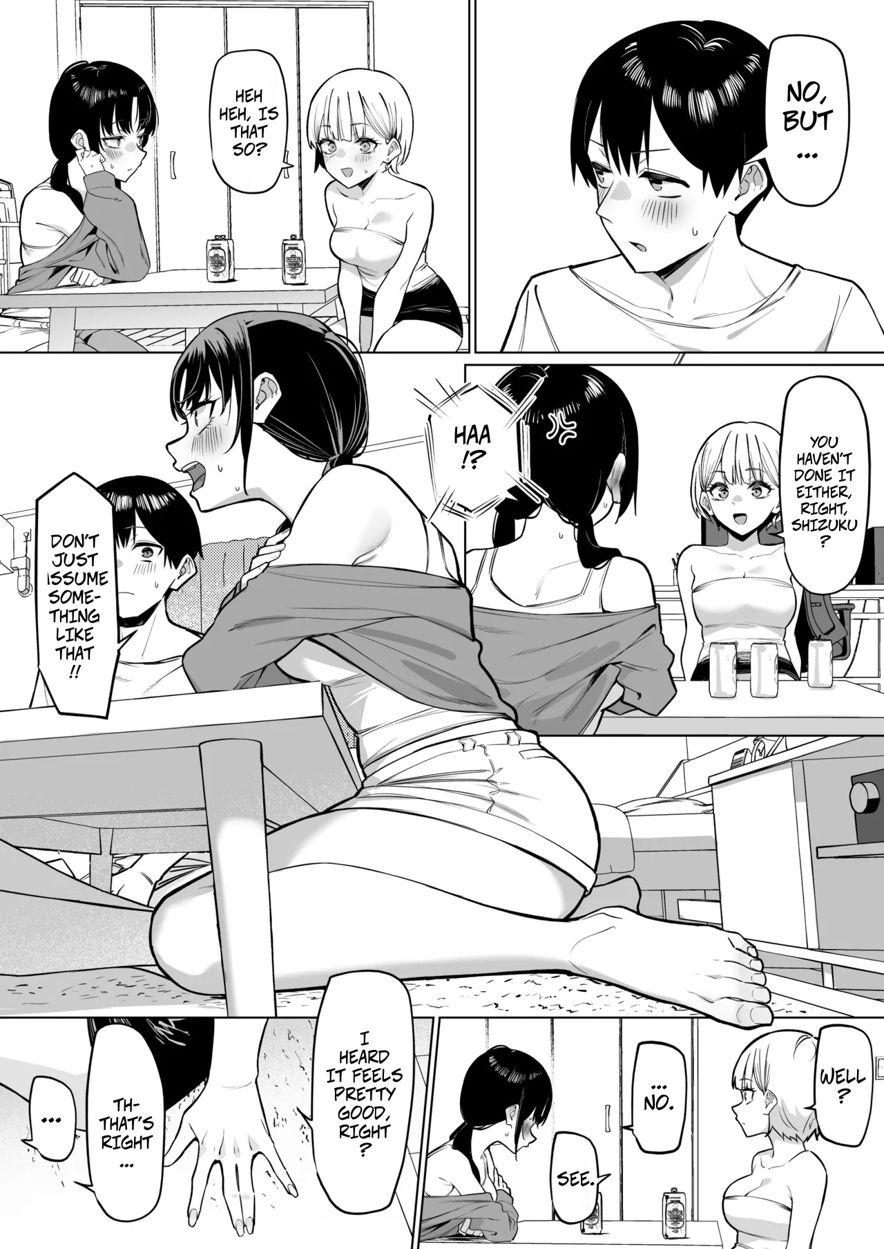 [MM] Onna Tomodachi Futari to Perochuu suru Hanashi | A Story About Kissing 2 Female Friends [English] image number 3
