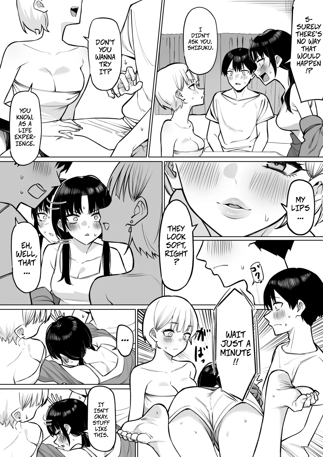 [MM] Onna Tomodachi Futari to Perochuu suru Hanashi | A Story About Kissing 2 Female Friends [English] image number 5