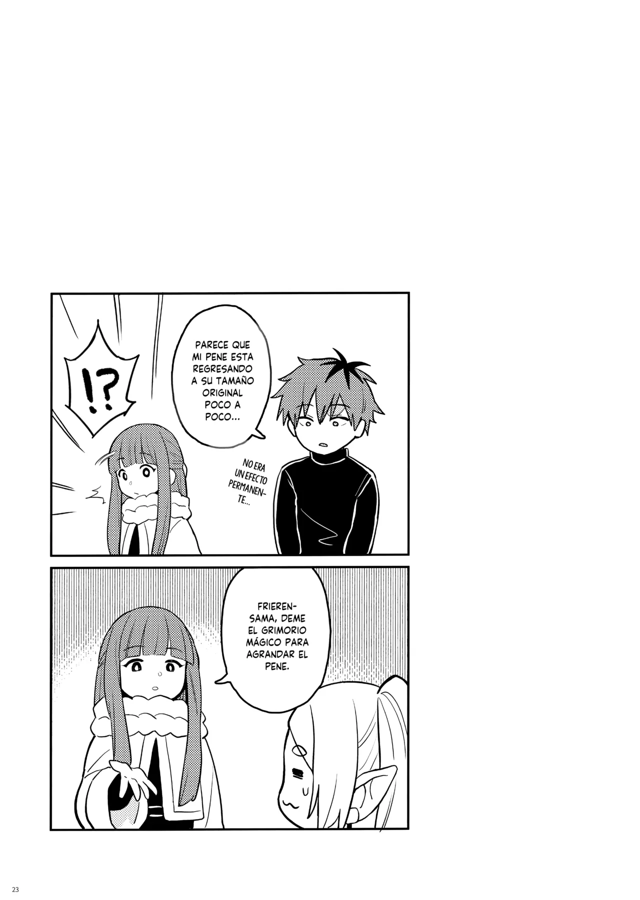 [COMEX (Zhen Lu)] Chinchin ga Ookiku Naru Mahou | La Magia que Hace más Grande el Pene (Sousou no Frieren) [Spanish] [MandaloAsiNoma] (Uncensored) (Sin Censura) 이미지 번호 24