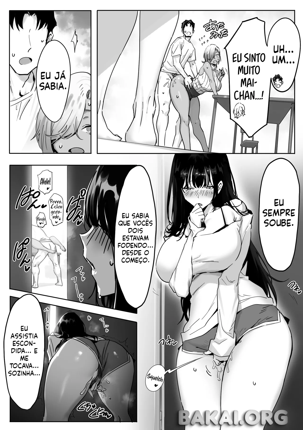 [Genkai Hatsudensho (Nakamo)] Onna Gal Joushi to Furin suru Hanashi 3 [pt-BR] [Bakai.org] image number 3