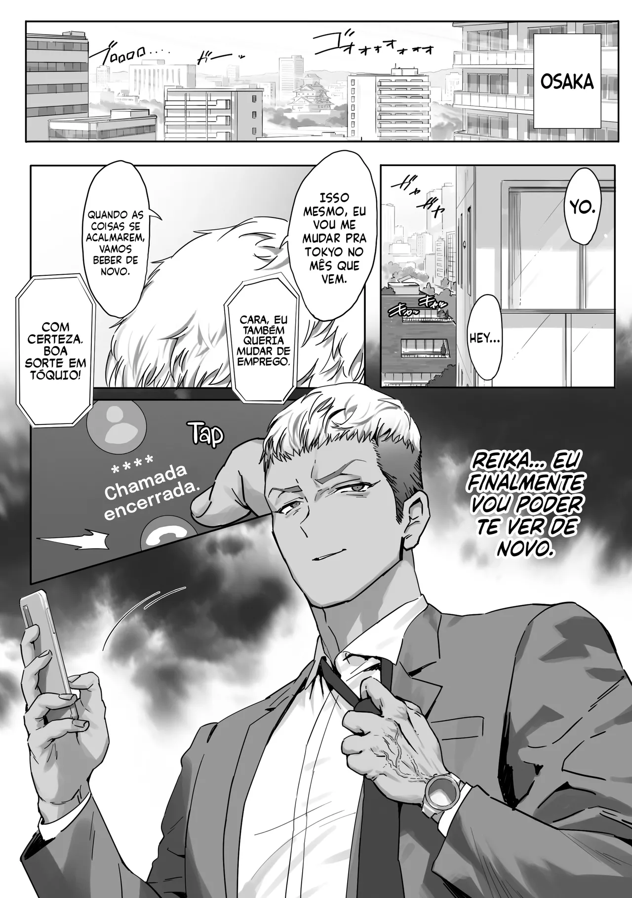 [Genkai Hatsudensho (Nakamo)] Onna Gal Joushi to Furin suru Hanashi 3 [pt-BR] [Bakai.org] image number 23