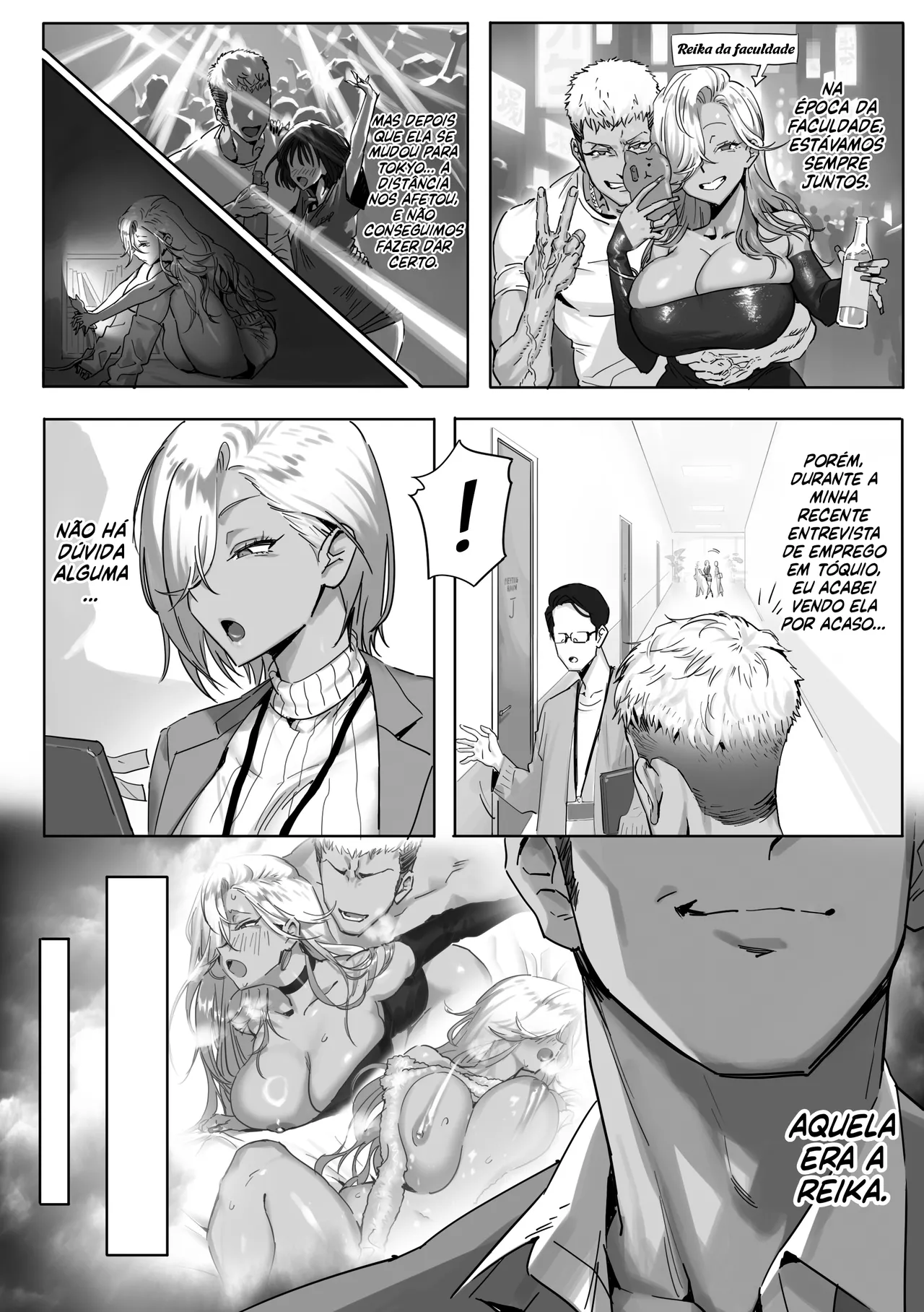 [Genkai Hatsudensho (Nakamo)] Onna Gal Joushi to Furin suru Hanashi 3 [pt-BR] [Bakai.org] image number 24