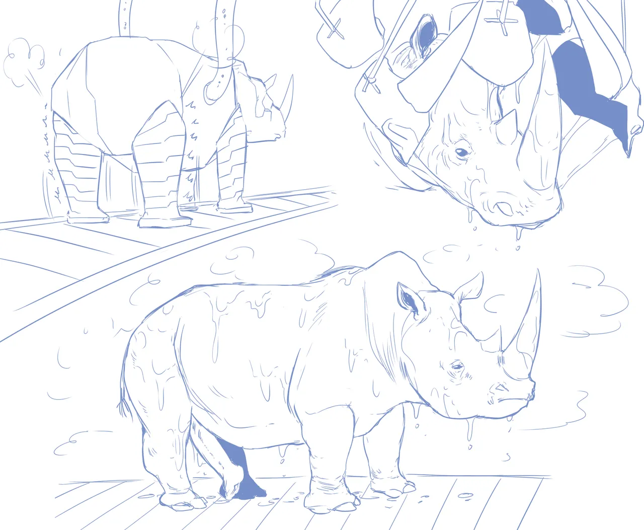 [TheBigBrap] Anime Girl Transformations (weird/animal TFs) 图片编号 14