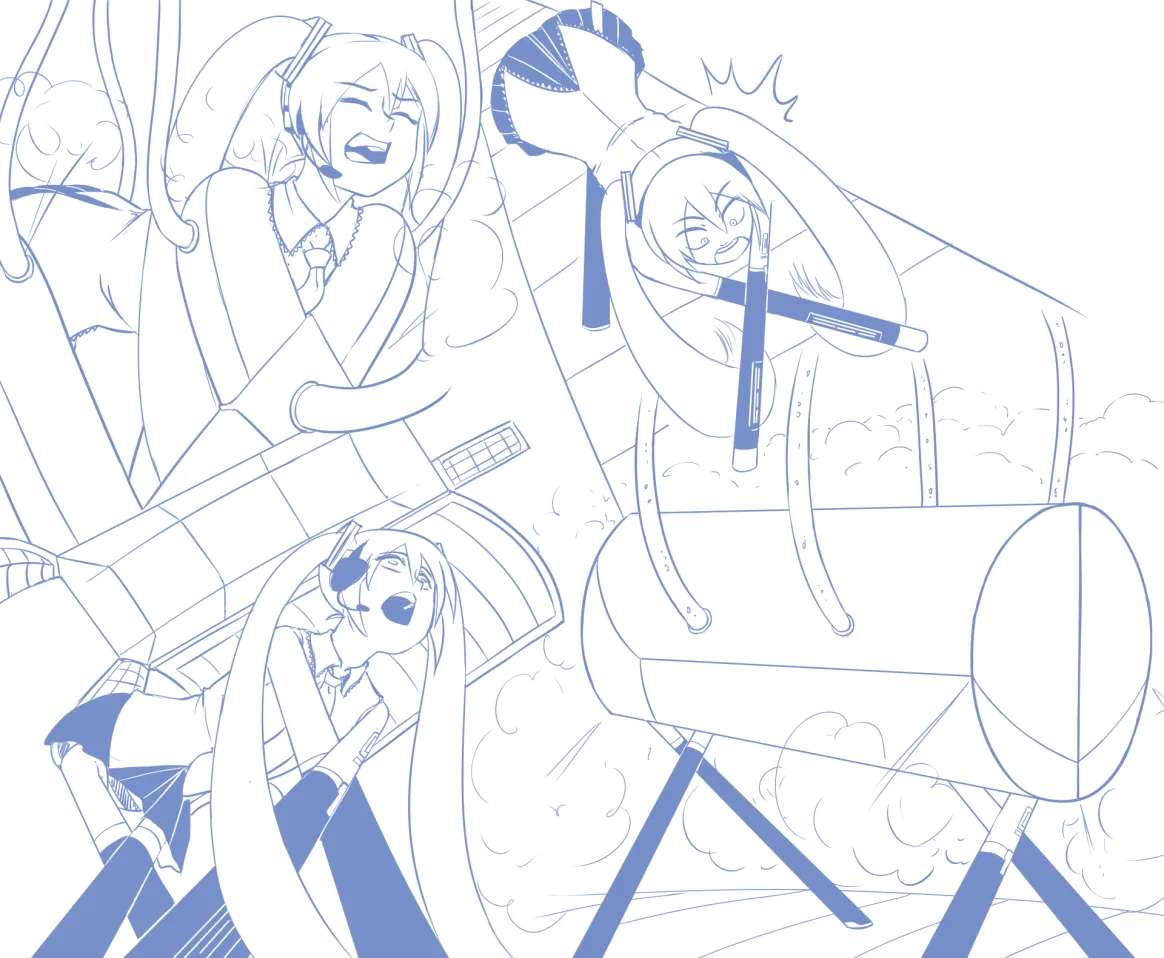 [TheBigBrap] Anime Girl Transformations (weird/animal TFs) 图片编号 18