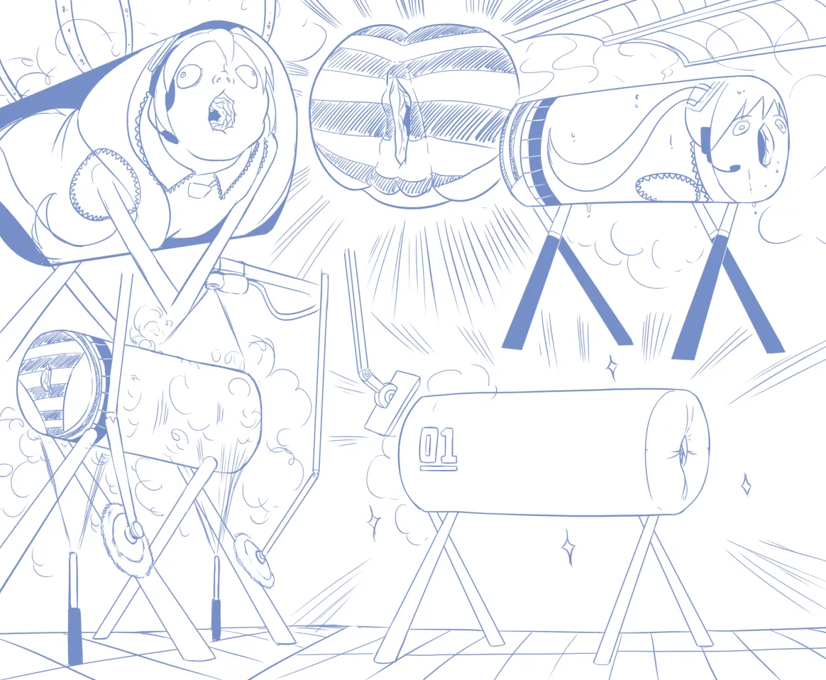 [TheBigBrap] Anime Girl Transformations (weird/animal TFs) 图片编号 19