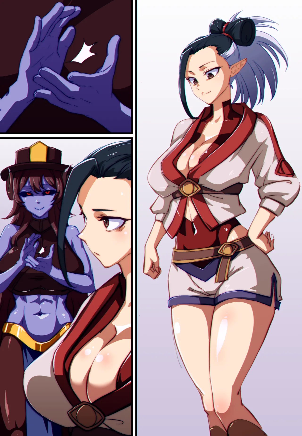 [Khear] Android 21 absorb Jester/Hutao/Chun-li/Impa/Momo/Kale + Extra (1-6) 이미지 번호 44