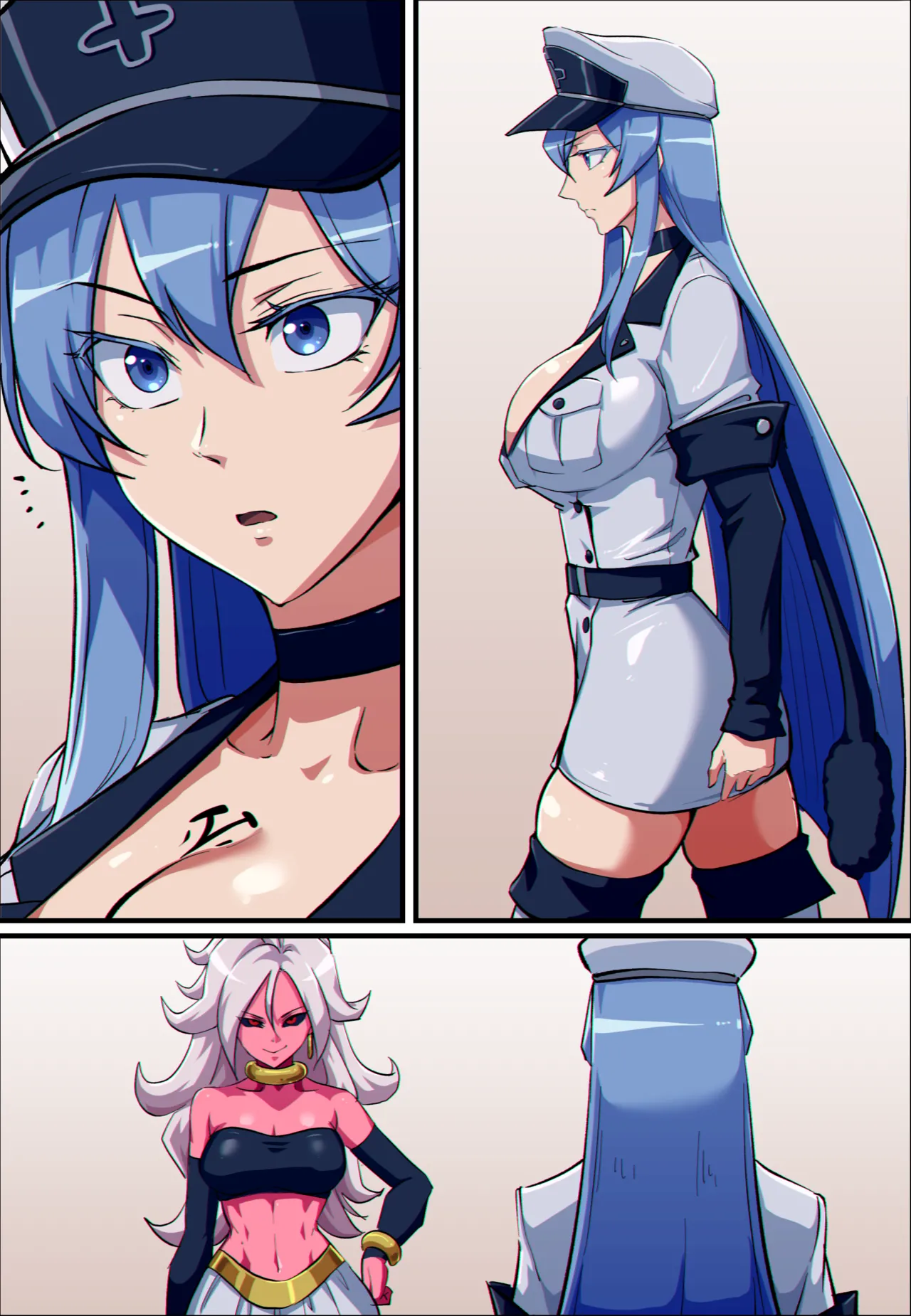 [Khear] Android 21 absorb Jester/Hutao/Chun-li/Impa/Momo/Kale + Extra (1-6) 이미지 번호 78