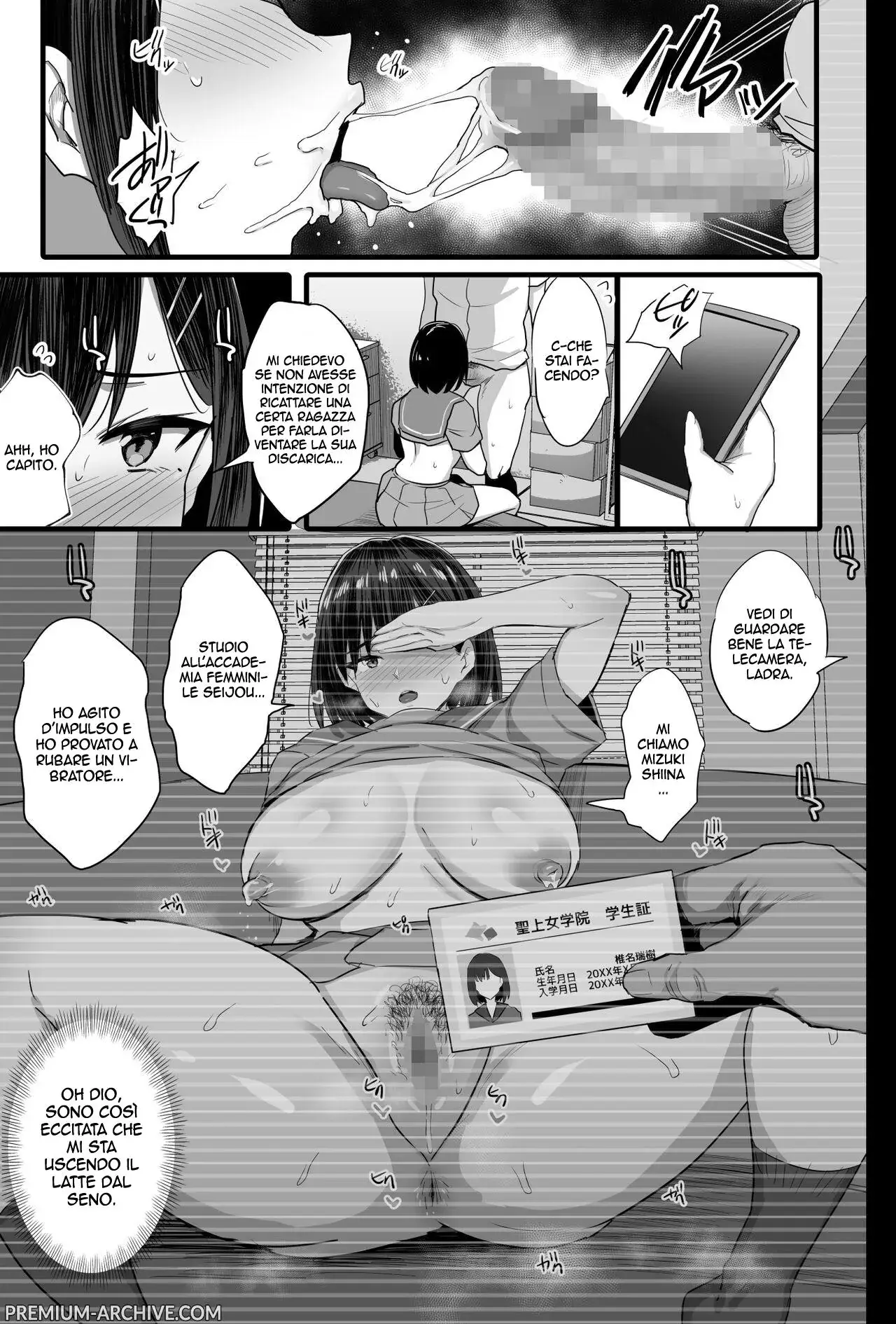 [Jack to Nicholson (NoriPachi)] Nikubenki Ganbou JK. | La Liceale Aspirante Discarica [Italian] [Digital] image number 16