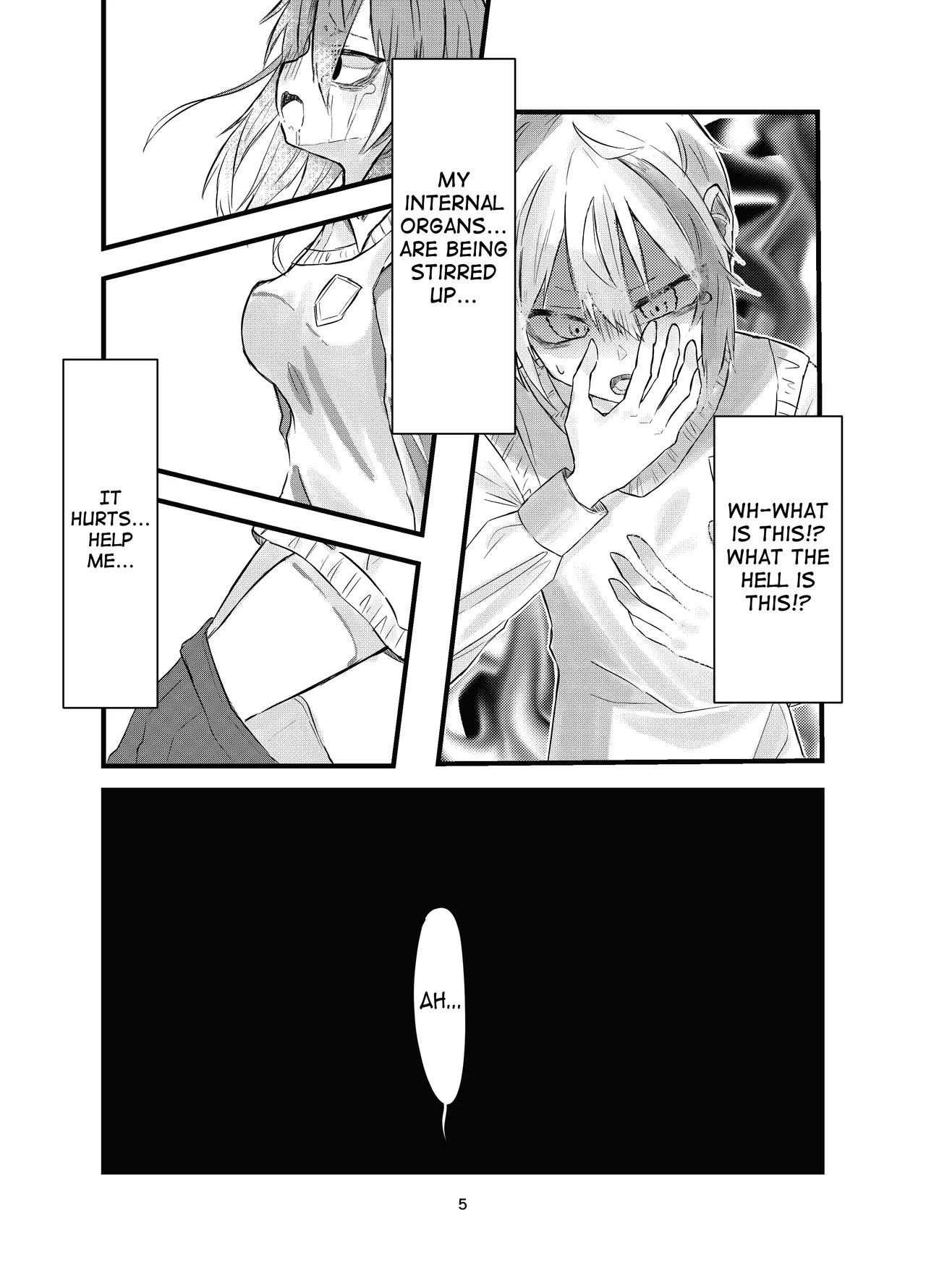 [Silver Snow (Shirayuki)] Gakkou de Suki na Hito ni Natte Tsunda Hanashi | A story about turning into my crush at school and being stuck in her body [English] [meganekun_tl] [Digital] Bildnummer 5