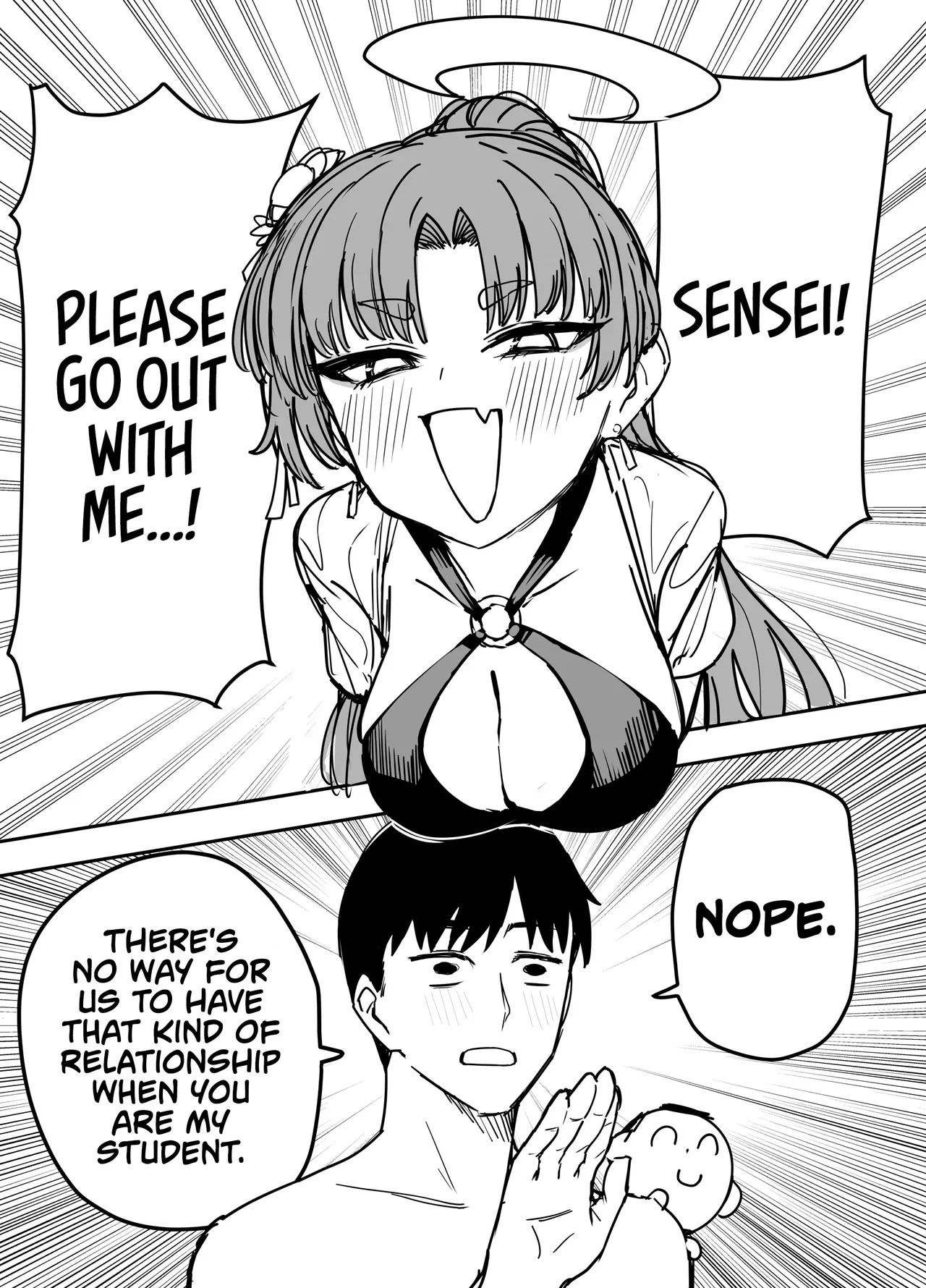 [Putama]  Zenryoku! Kadenokouji  |  Don't hold back! Miss Kadenokouji (Blue Archive) [English] [TheWhiteLine] imagen número 2