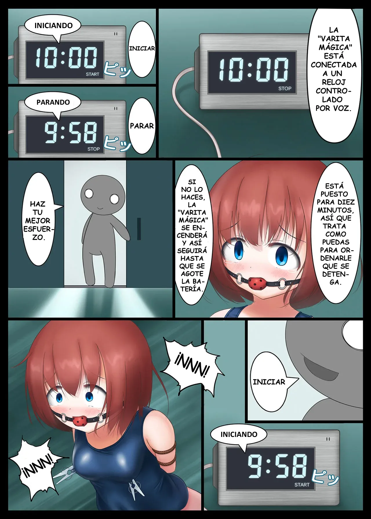 [Koniro Club (Asan)] Houkago no Taiiku Souko | EL ALMACÉN DEL GIMNASIO DESPUÉS DE CLASES [Spanish] [Tratante] [Digital] 图片编号 15