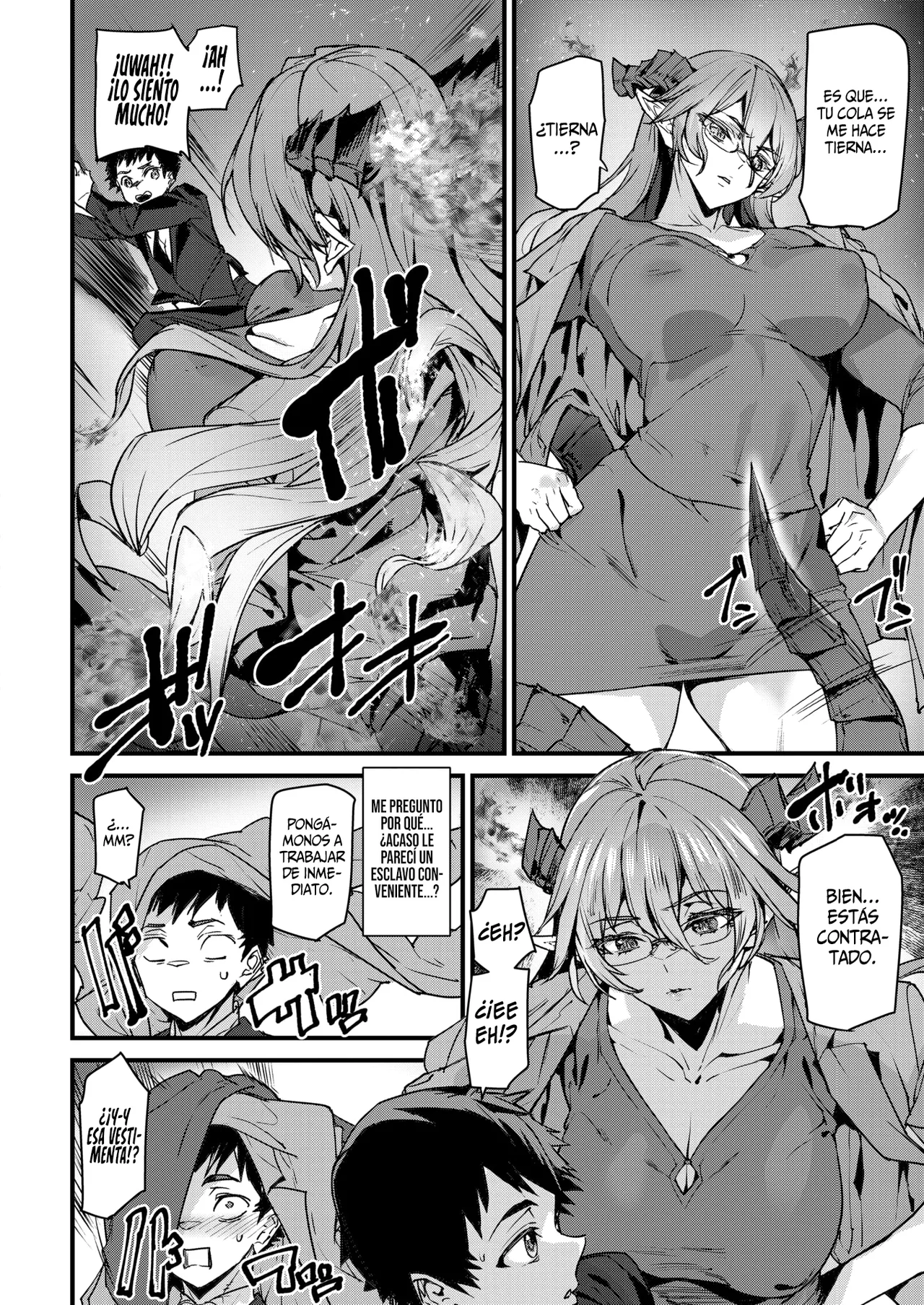 [Ashiomi Masato] Office Drake -Ishuzoku Joushi- || Dragona de Oficina -Jefa de otra especie- (COMIC Kairakuten 2026-01) [Spanish] [SSR Translations] [Digital] numero di immagine  4