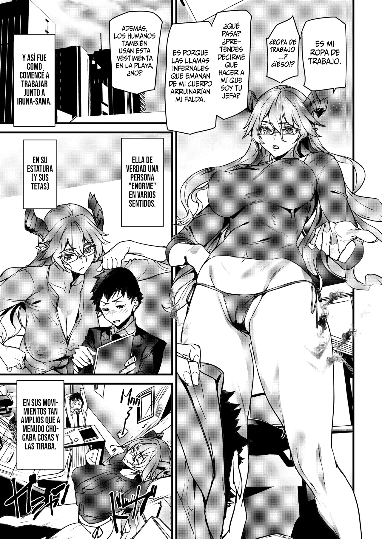 [Ashiomi Masato] Office Drake -Ishuzoku Joushi- || Dragona de Oficina -Jefa de otra especie- (COMIC Kairakuten 2026-01) [Spanish] [SSR Translations] [Digital] numero di immagine  5