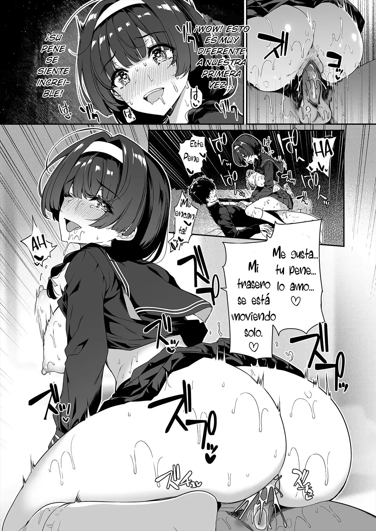 [Bottle Ship Bottler (Kazakura)] InCha Couple ga You Gal-tachi to SEX Training Suru Hanashi | La Tímida Pareja y las Brillantes Gals Tienen Entrenamiento Sexual Juntos [Spanish] {akanameTL} [Decensored] imagen número 32