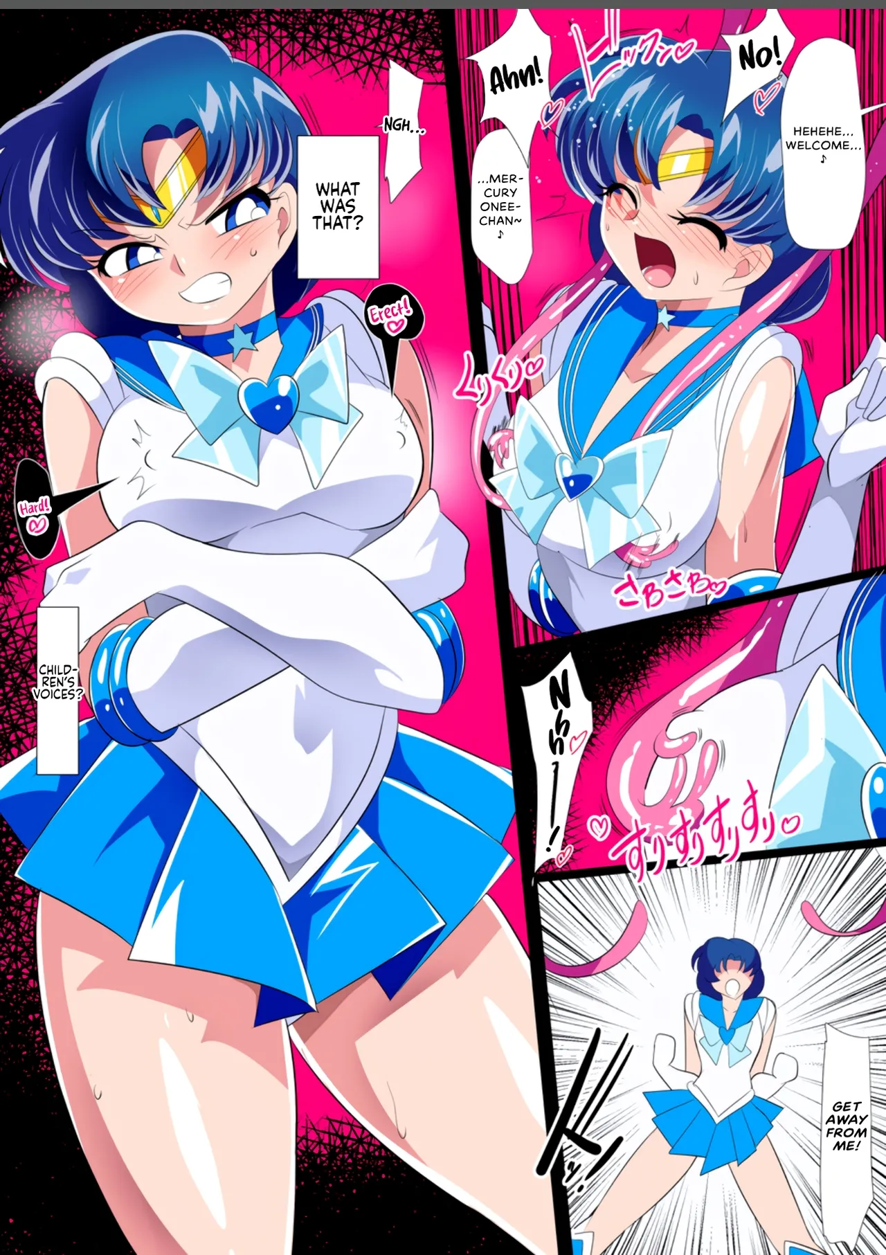 [Warabimochi] Suisei no Haiboku 2 - Sailor Senshi VS Ero Dungeon | Mercury’s Defeat 2 - Sailor Guardian vs. Ero Dungeon (Bishoujo Senshi Sailor Moon) [English] [Rinruririn] image number 4