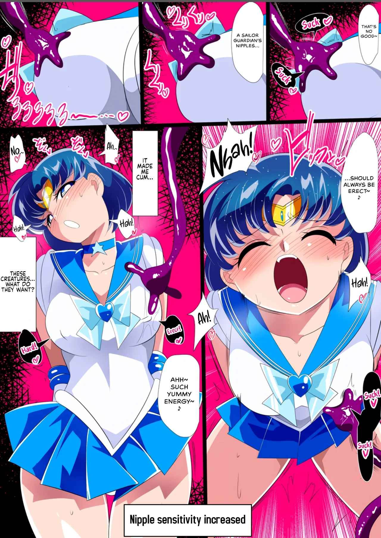 [Warabimochi] Suisei no Haiboku 2 - Sailor Senshi VS Ero Dungeon | Mercury’s Defeat 2 - Sailor Guardian vs. Ero Dungeon (Bishoujo Senshi Sailor Moon) [English] [Rinruririn] image number 6