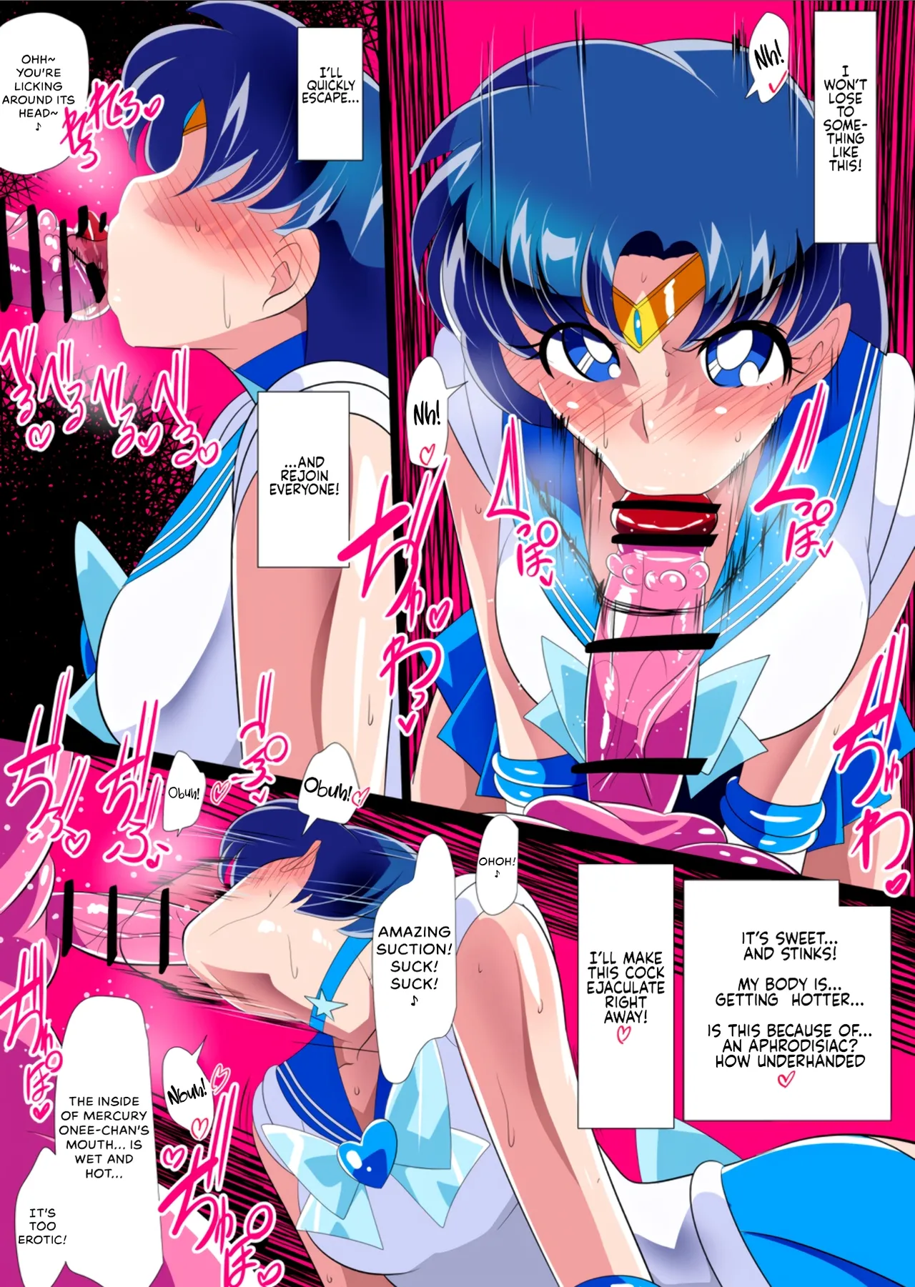 [Warabimochi] Suisei no Haiboku 2 - Sailor Senshi VS Ero Dungeon | Mercury’s Defeat 2 - Sailor Guardian vs. Ero Dungeon (Bishoujo Senshi Sailor Moon) [English] [Rinruririn] image number 20