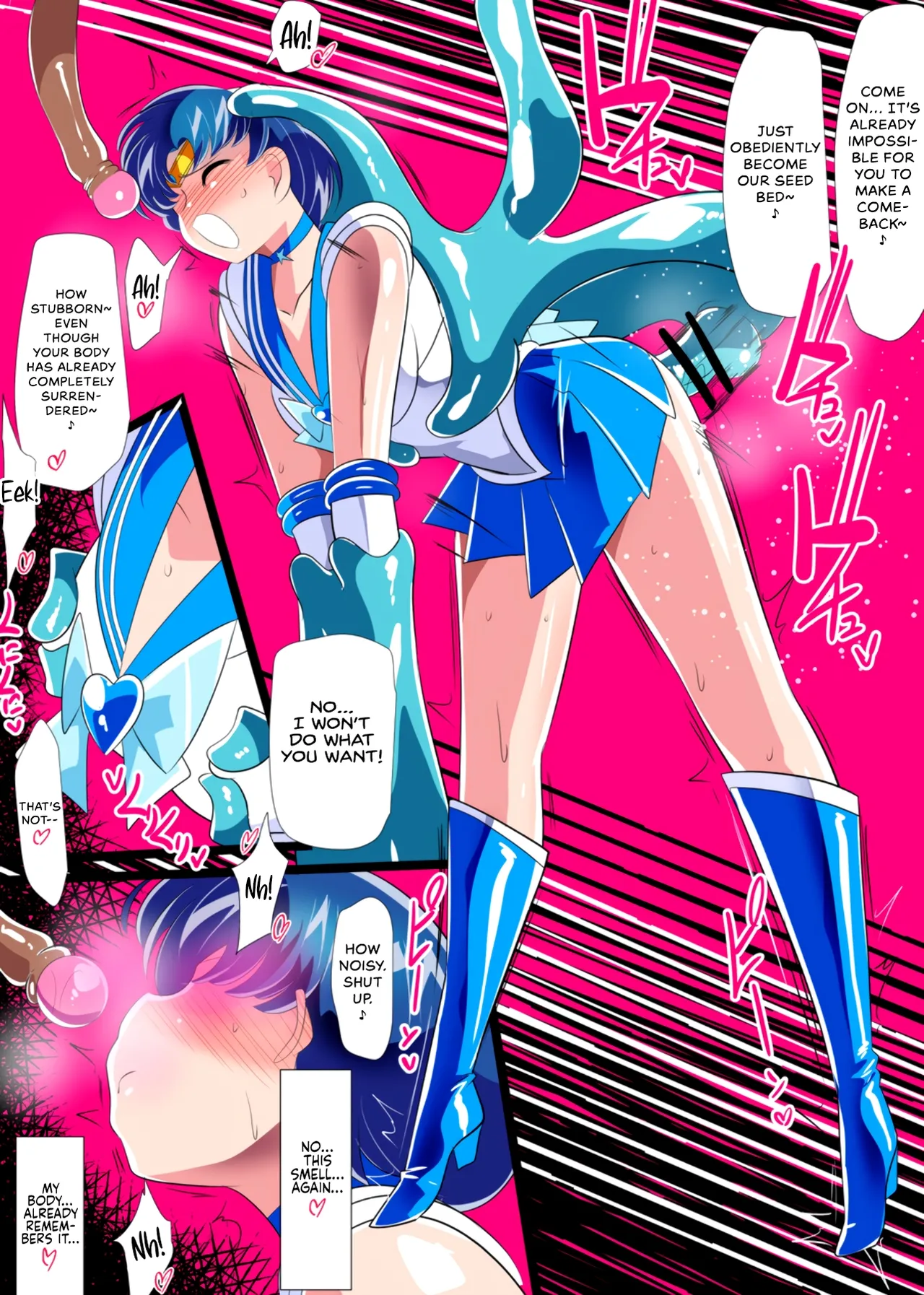 [Warabimochi] Suisei no Haiboku 2 - Sailor Senshi VS Ero Dungeon | Mercury’s Defeat 2 - Sailor Guardian vs. Ero Dungeon (Bishoujo Senshi Sailor Moon) [English] [Rinruririn] image number 32