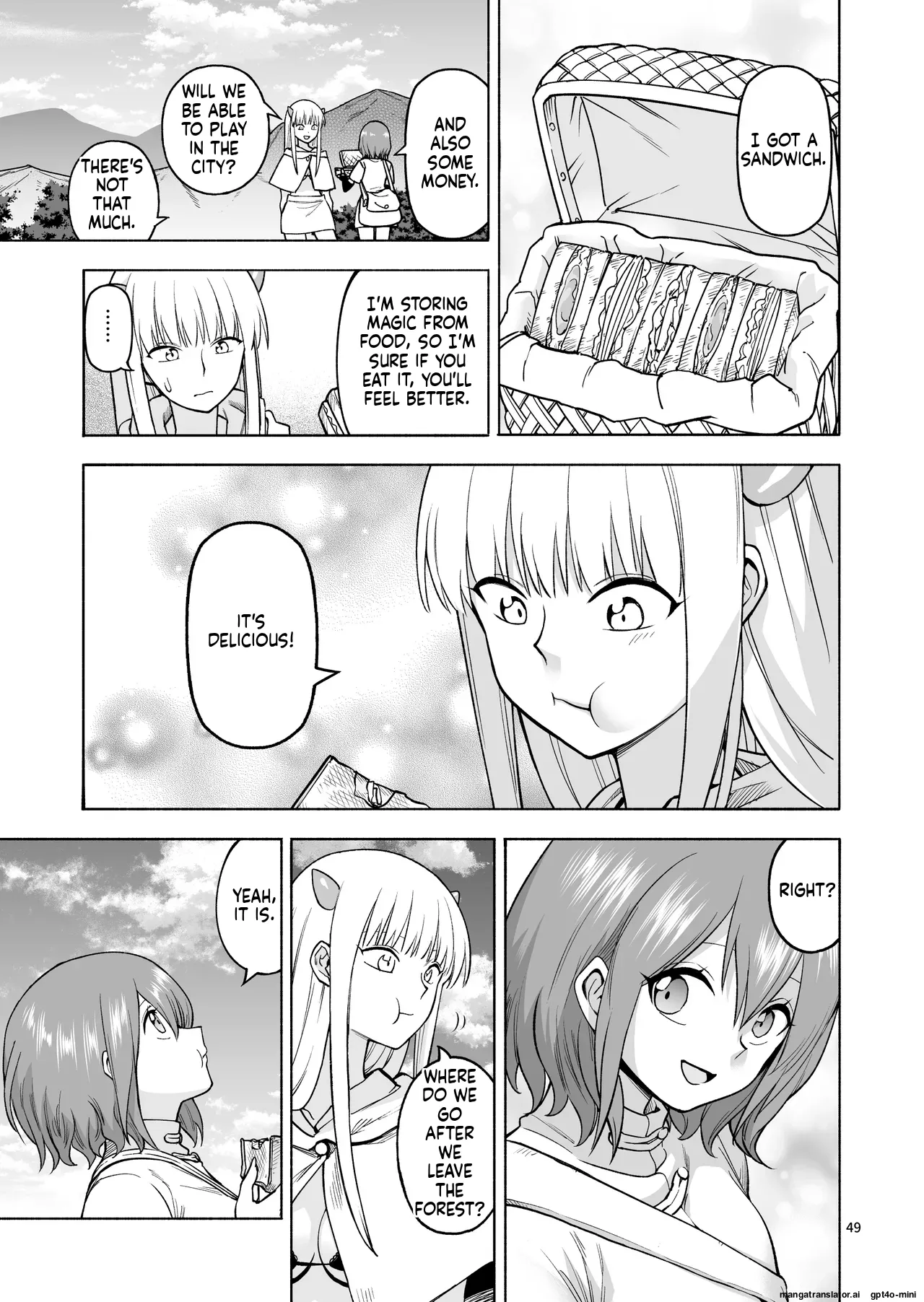 [Aki Zesshin Yome] Tabibito no Mahoutsukai English image number 50