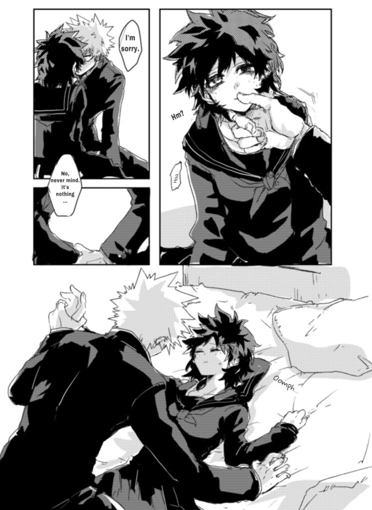 [Kokoro ga ore teru[Oreta shā shin]]Yagate kanaderu rensōkyoku(Boku no Hero Academia)english image number 4