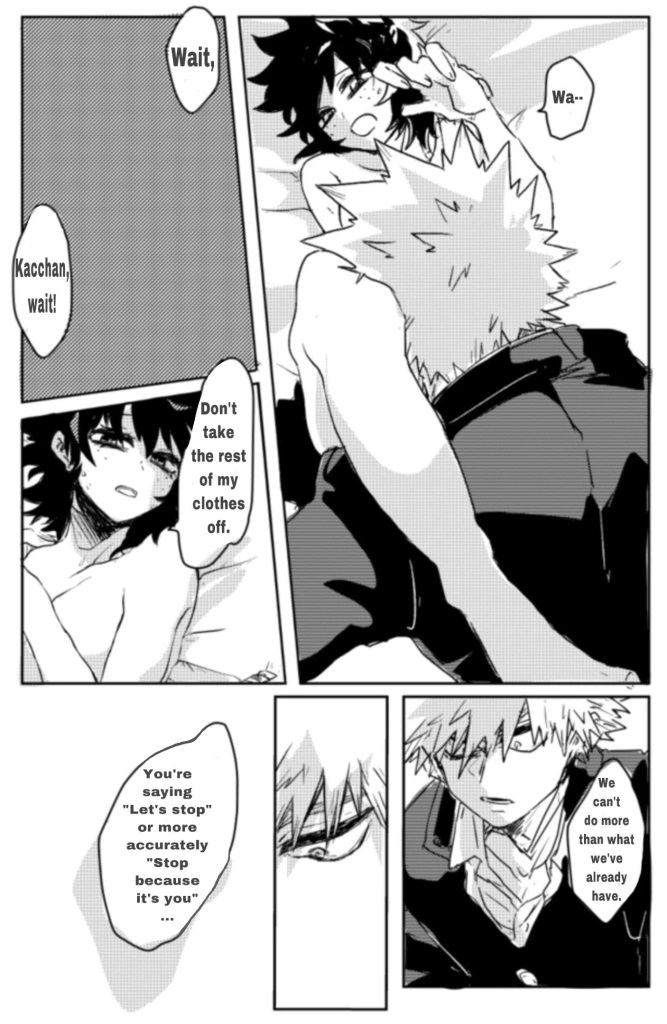 [Kokoro ga ore teru[Oreta shā shin]]Yagate kanaderu rensōkyoku(Boku no Hero Academia)english image number 9